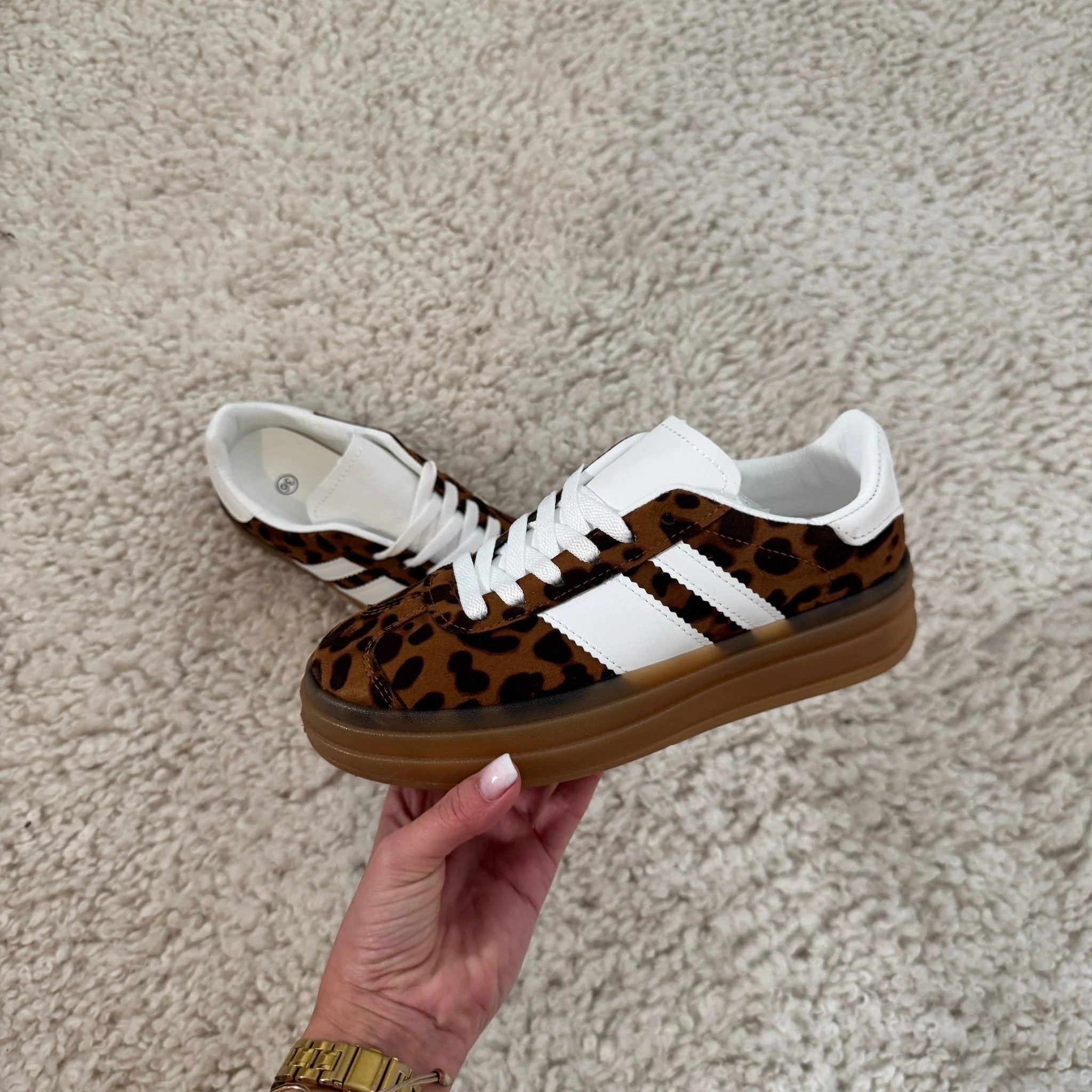 BASKETS LEOPARD ARIANE