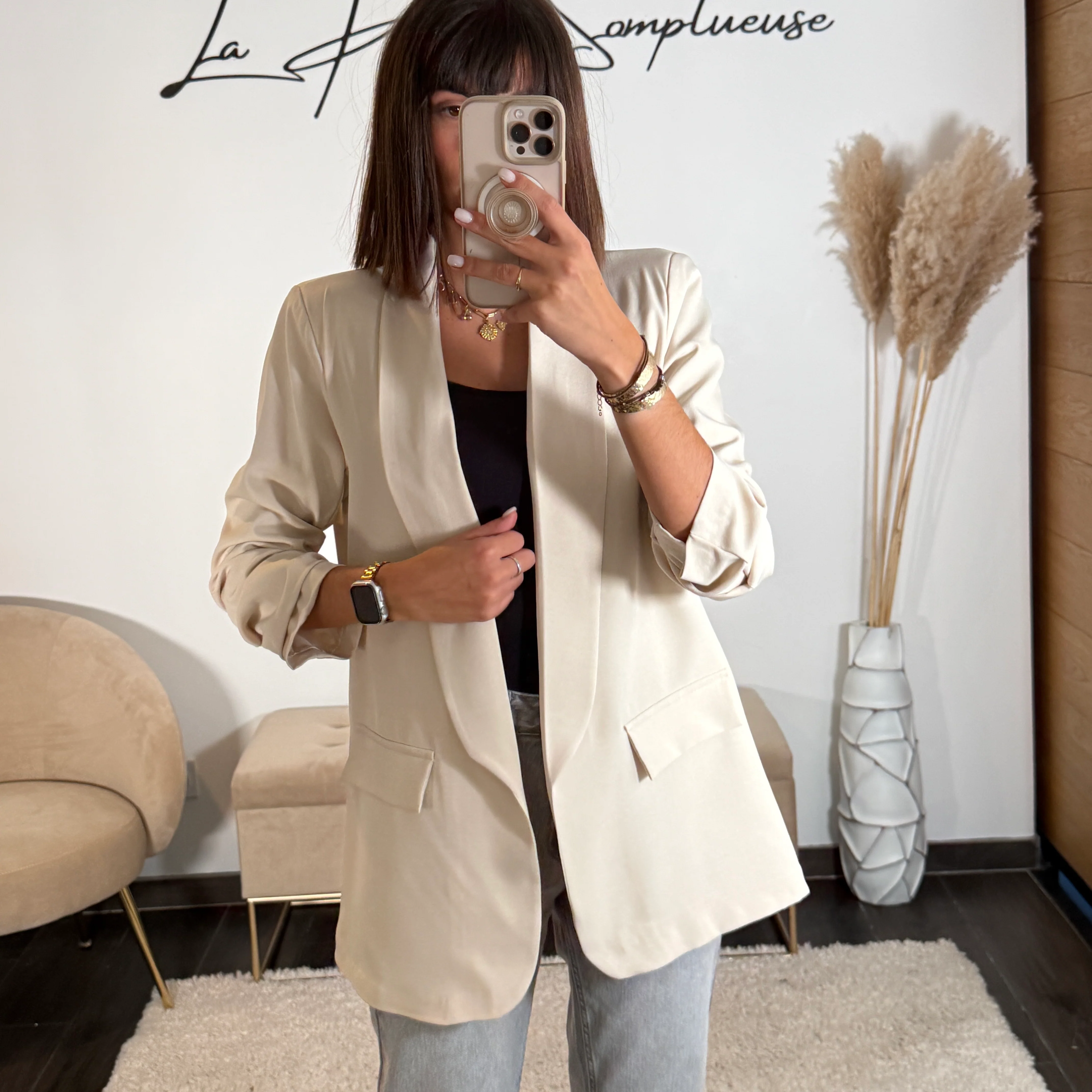 BLAZER BEIGE EMILIEN - Image 3
