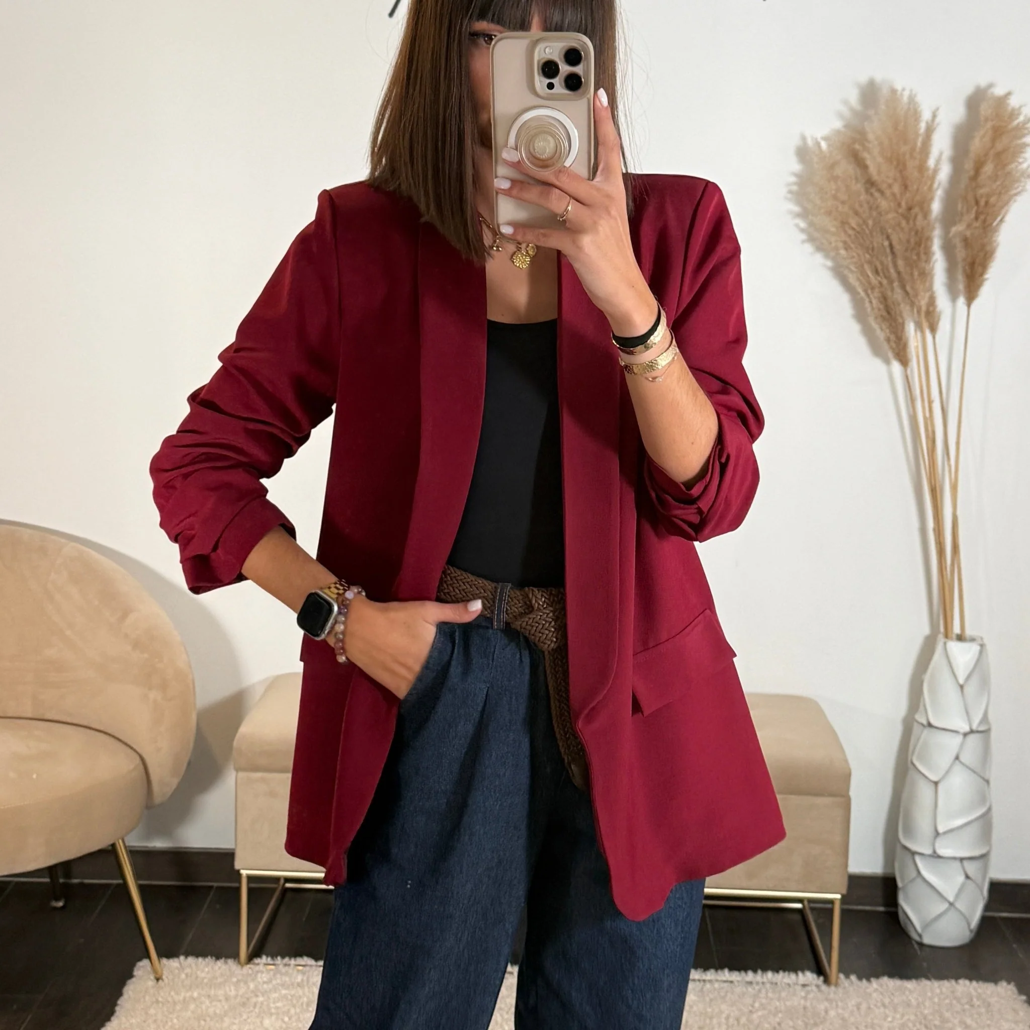 BLAZER BORDEAUX EMILIEN - Image 2