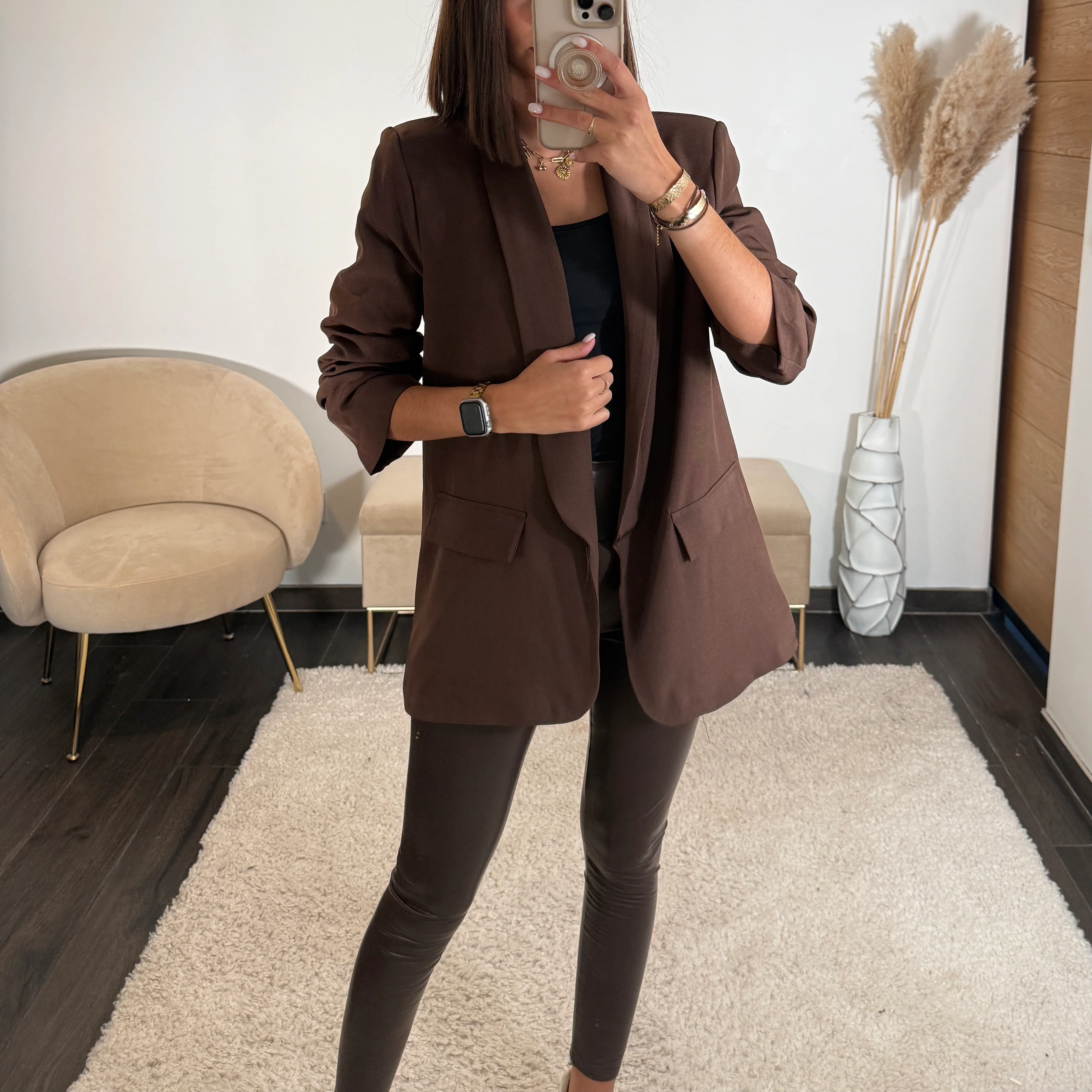 BLAZER CHOCO EMILIEN