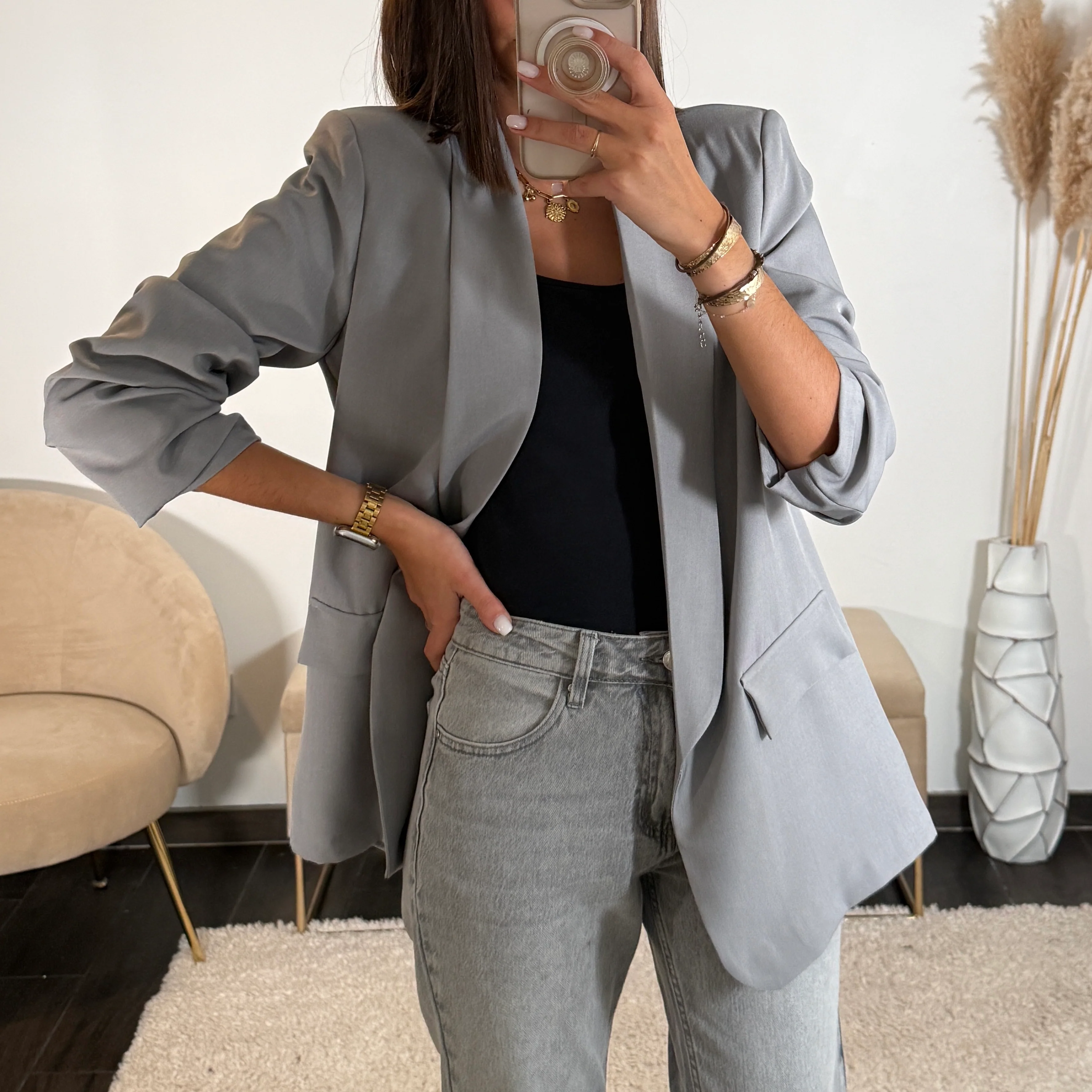 BLAZER GRIS EMILIEN - Image 2