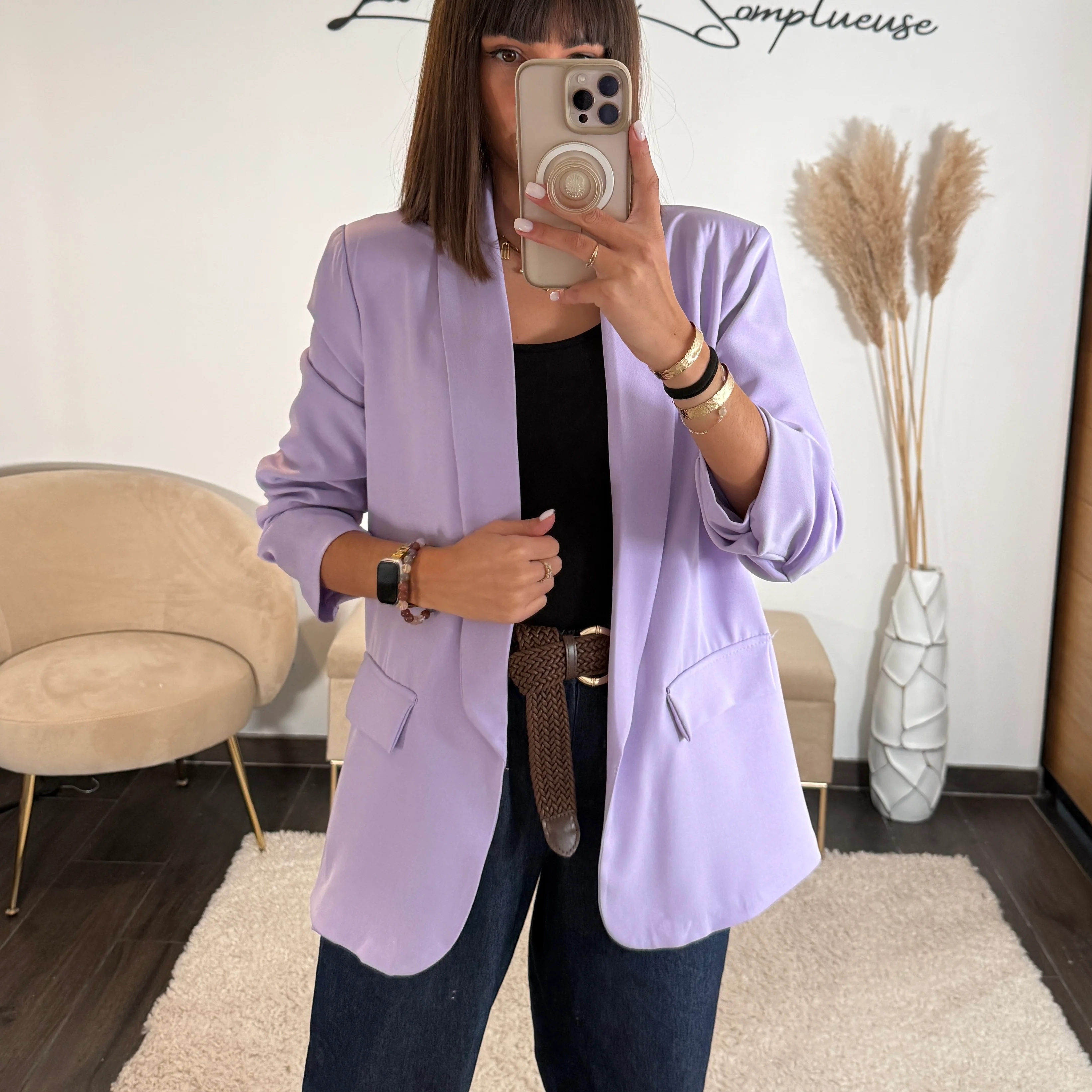 BLAZER LILAS EMILIEN