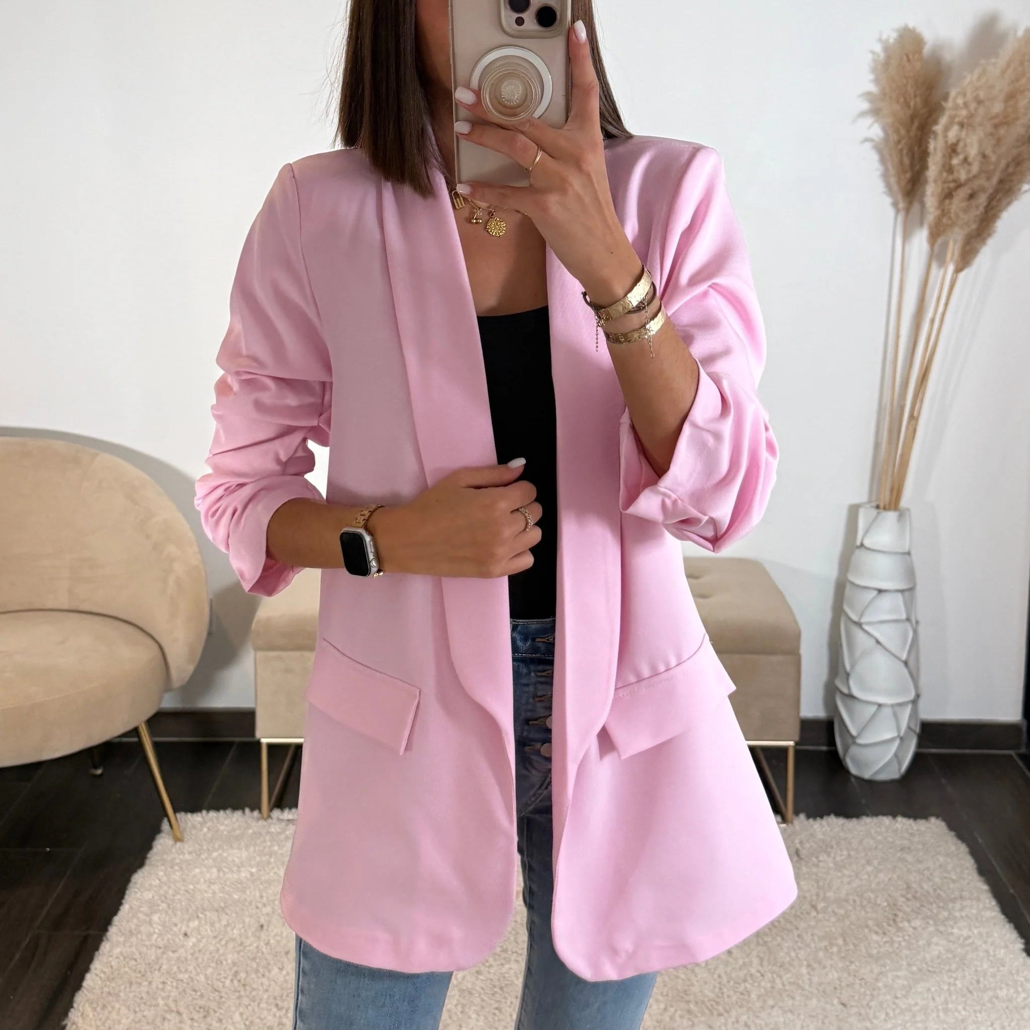 BLAZER ROSE EMILIEN