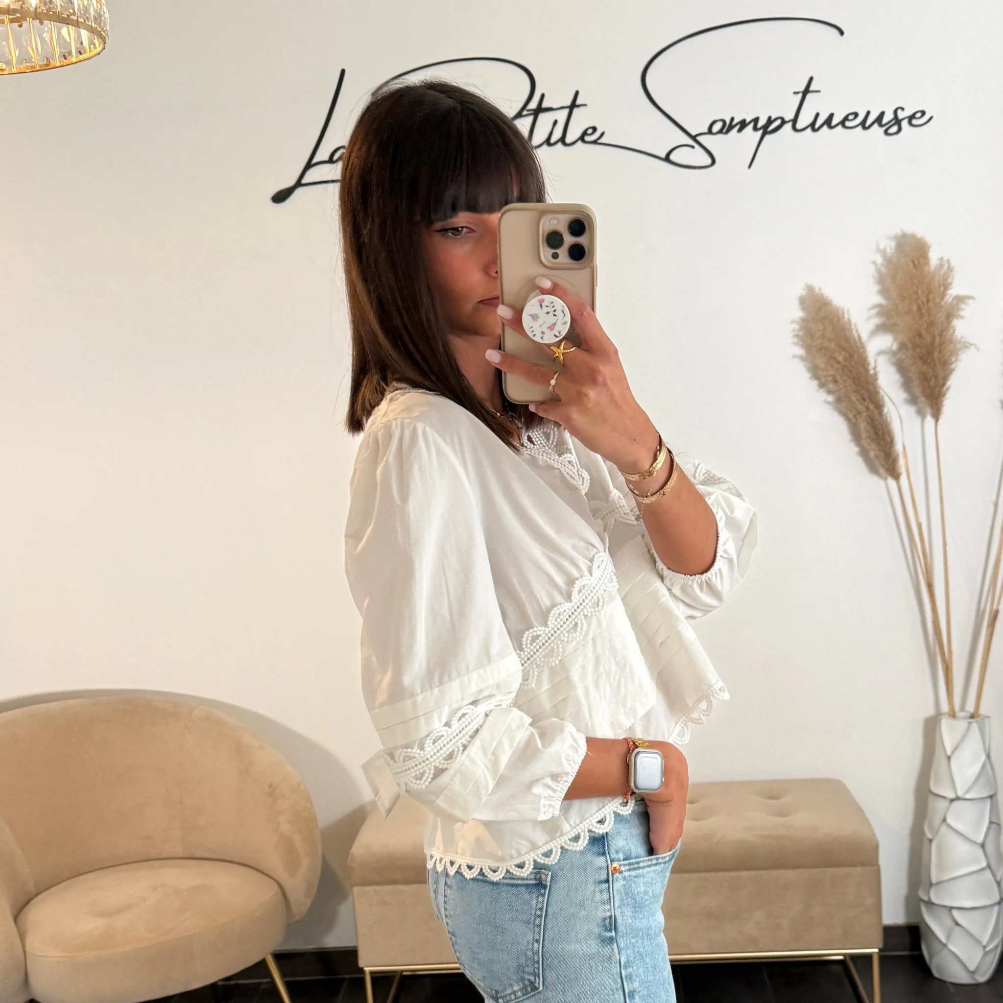 BLOUSE BLANCHE SUN - Image 2