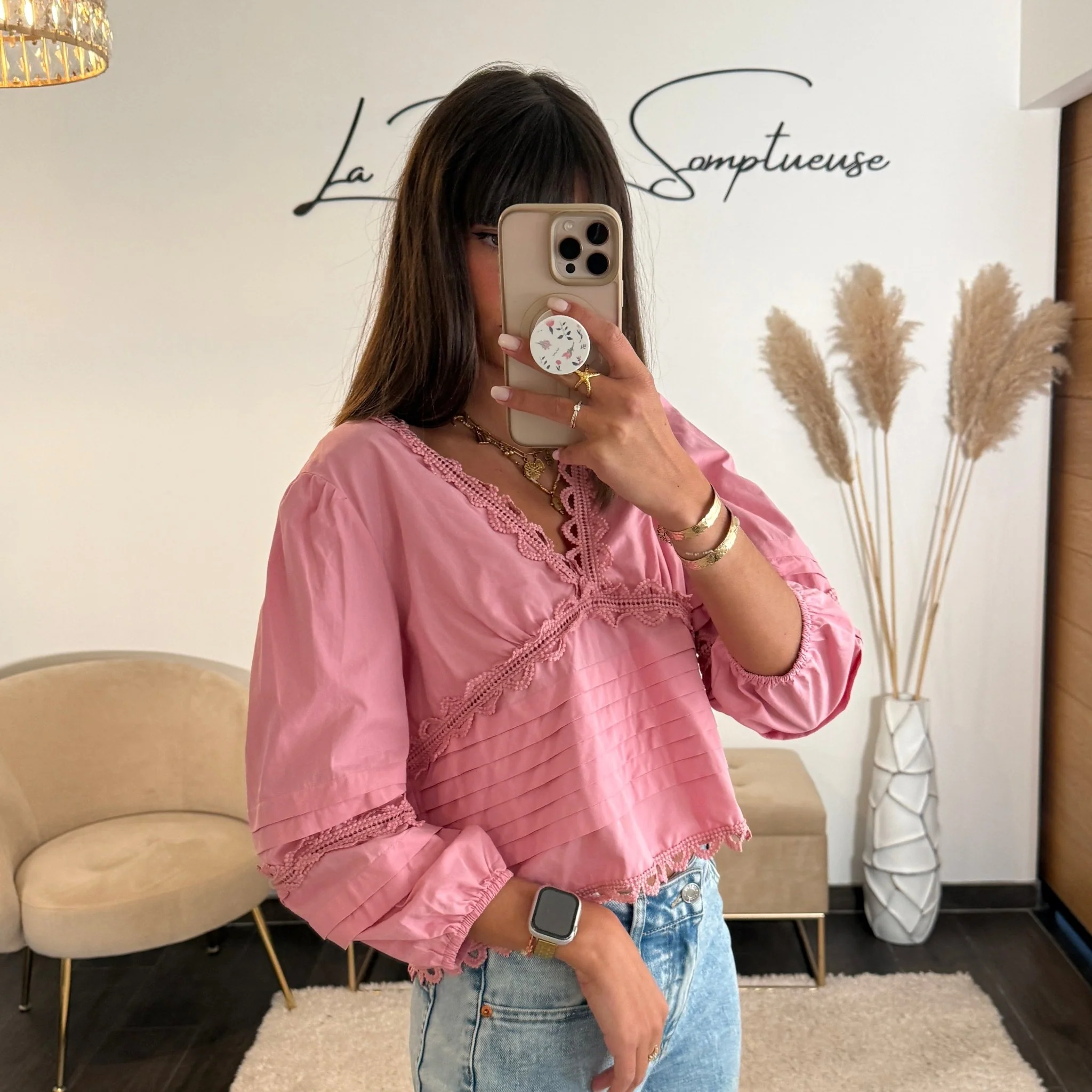 BLOUSE ROSE SUN - Image 2