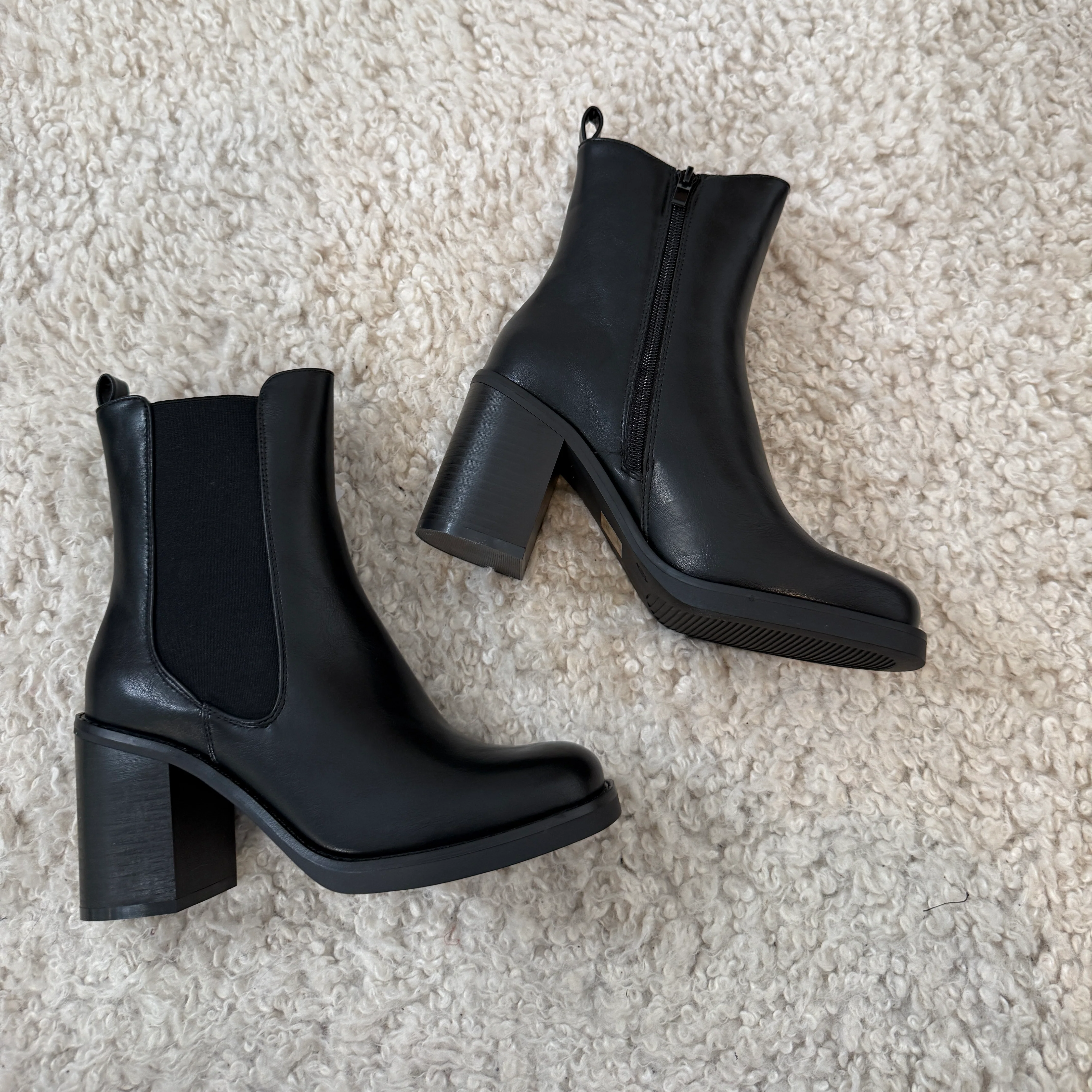 BOTTINES NOIRES TALONS MARIA - Image 3