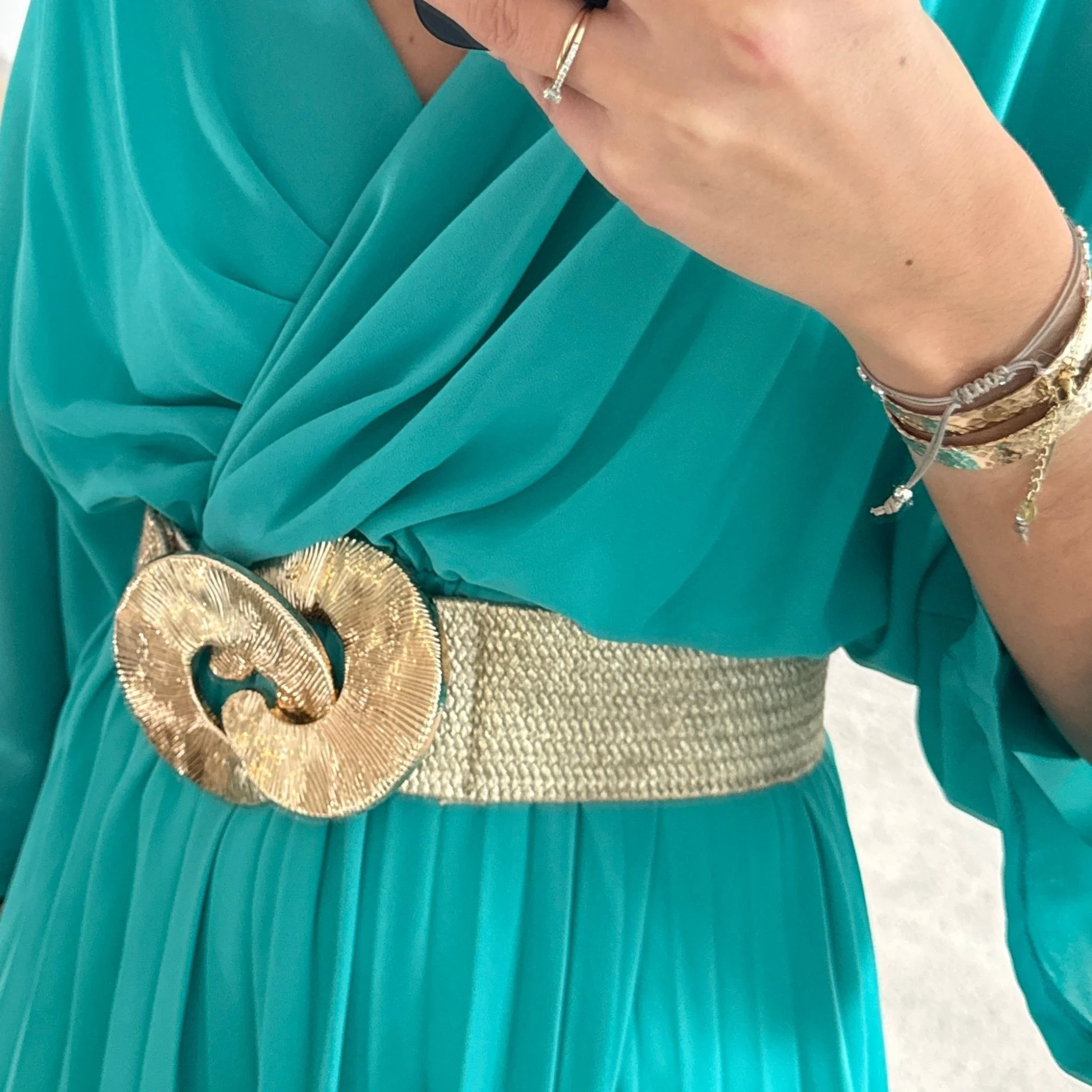 CEINTURE GOLD ELASTIQUE ANNELISE - Image 3