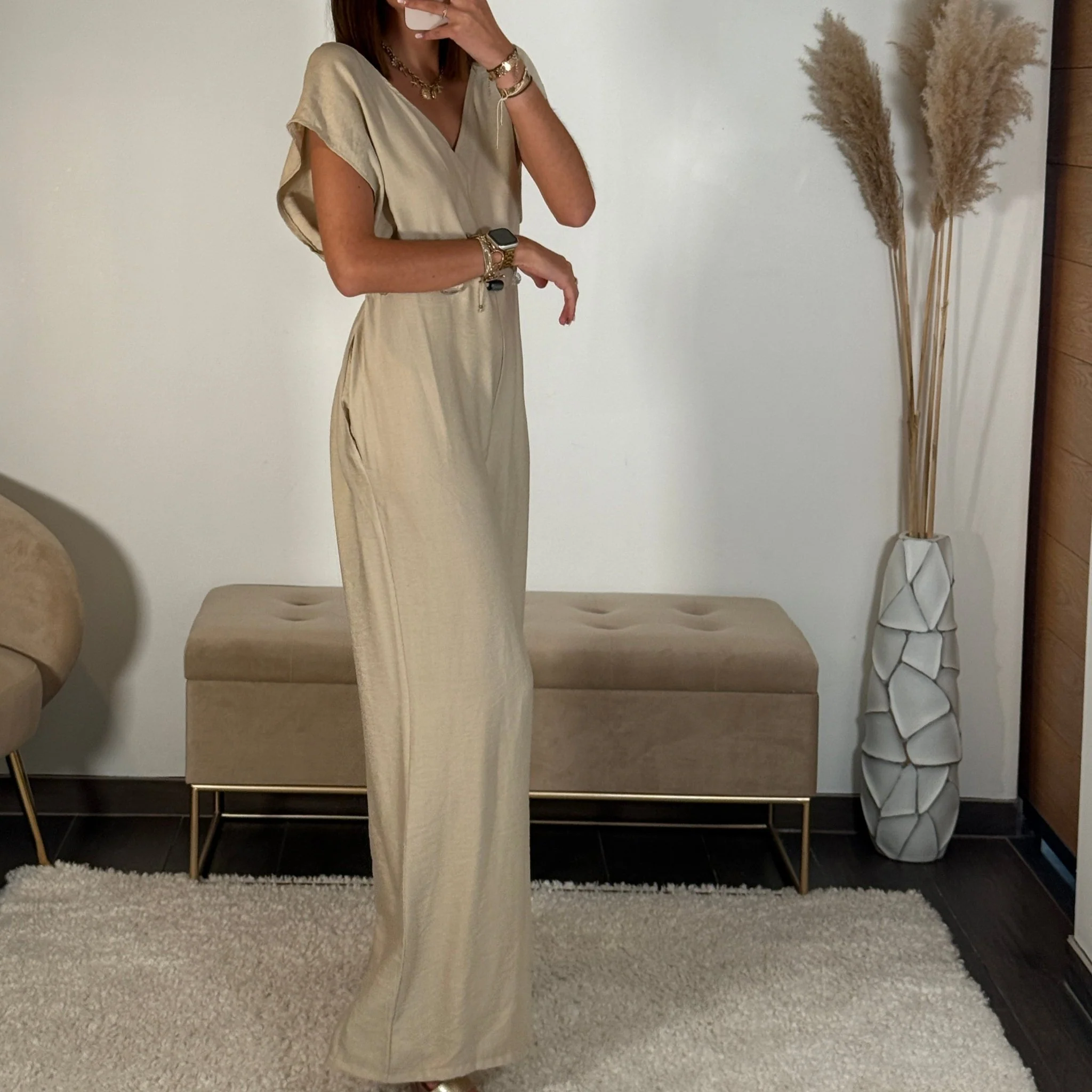 COMBINAISON BEIGE DARIA - Image 2