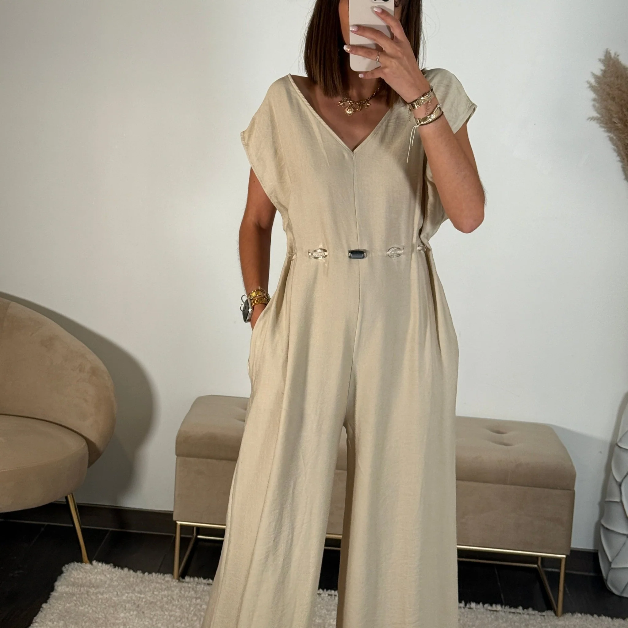 COMBINAISON BEIGE DARIA - Image 4