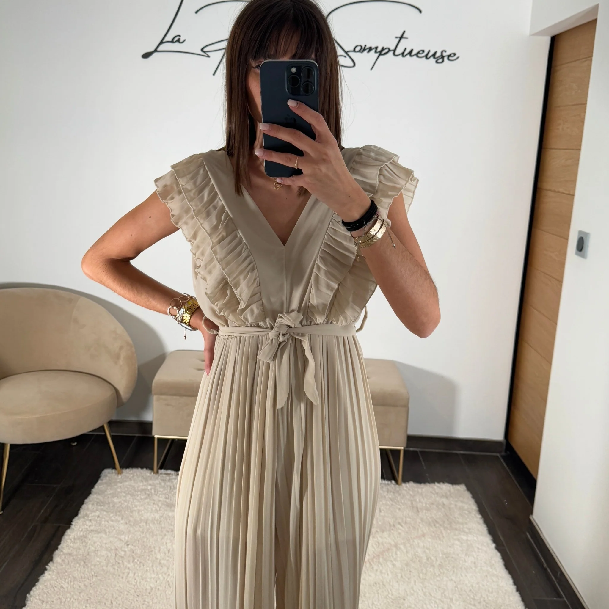 COMBINAISON BEIGE THEA - Image 2