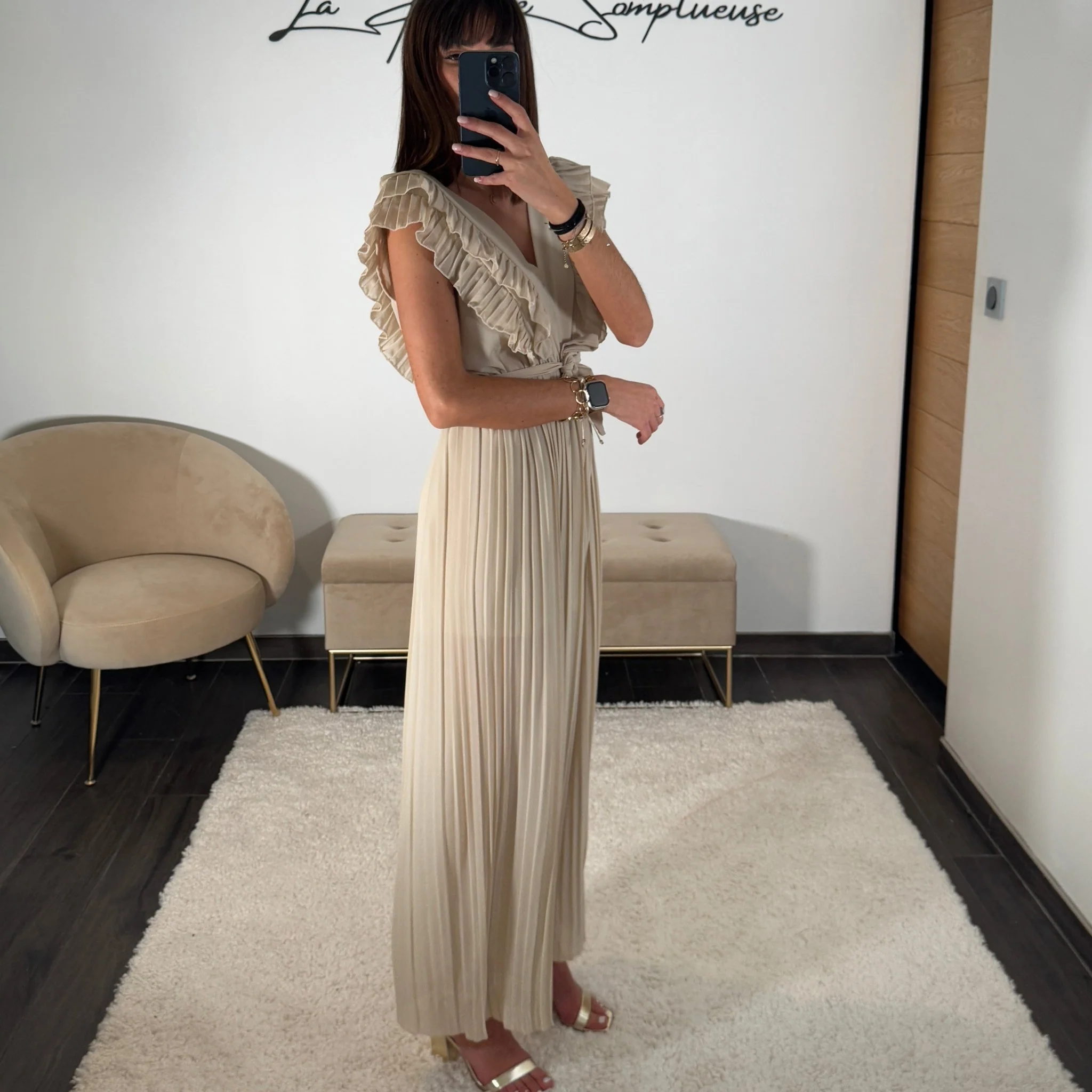 COMBINAISON BEIGE THEA - Image 3