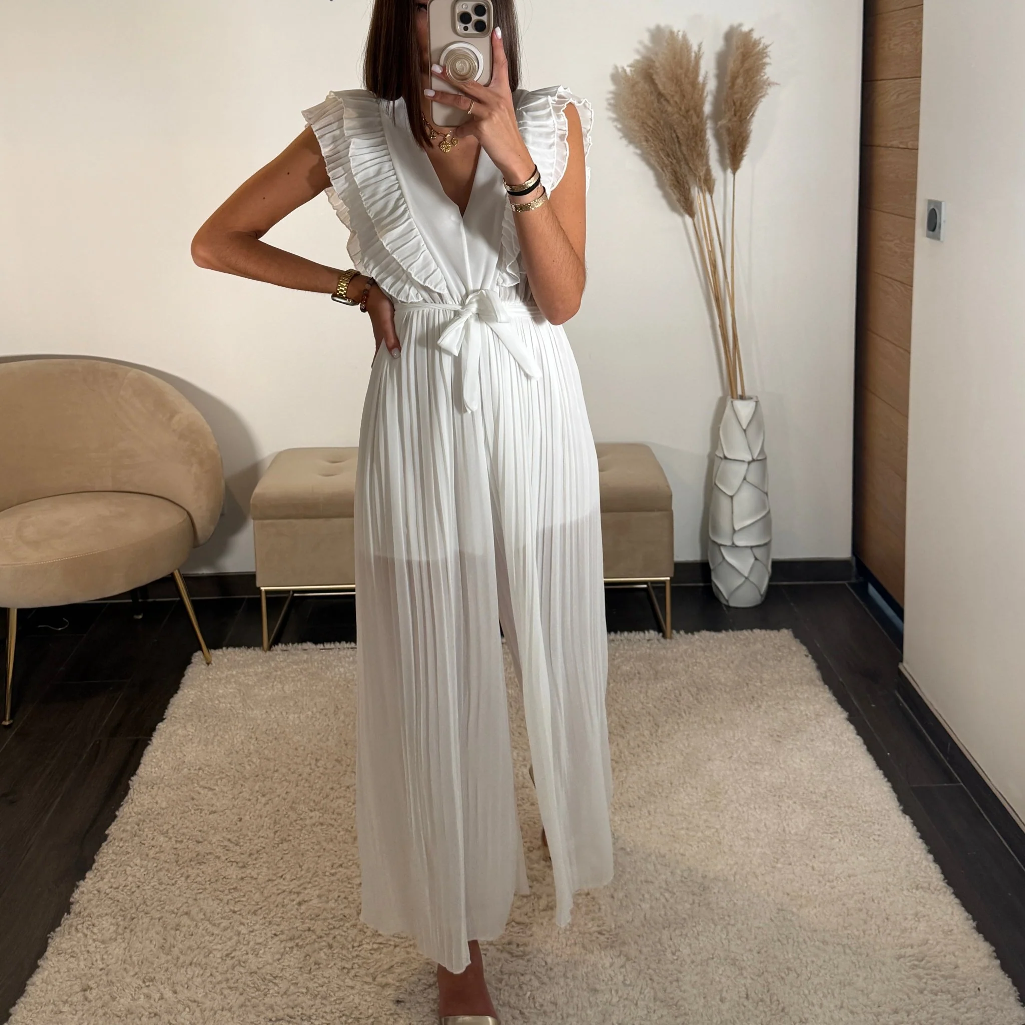 COMBINAISON BLANC THEA