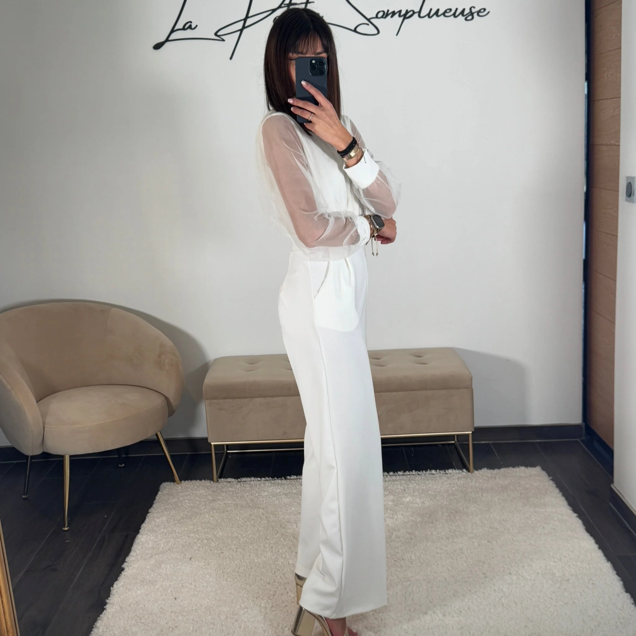 COMBINAISON BLANCHE ELOISE - Image 3