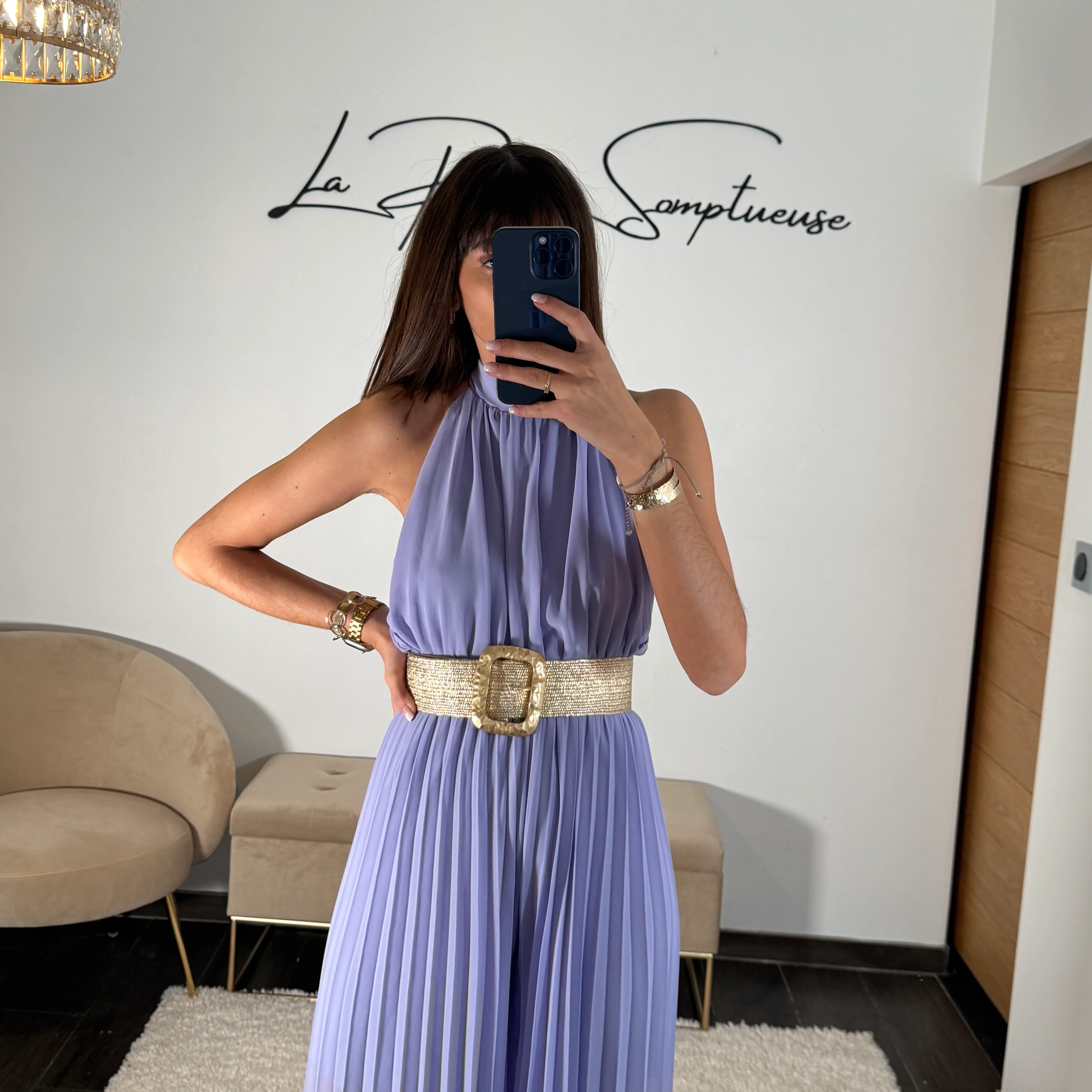 COMBINAISON LILAS OPHELIA - Image 2