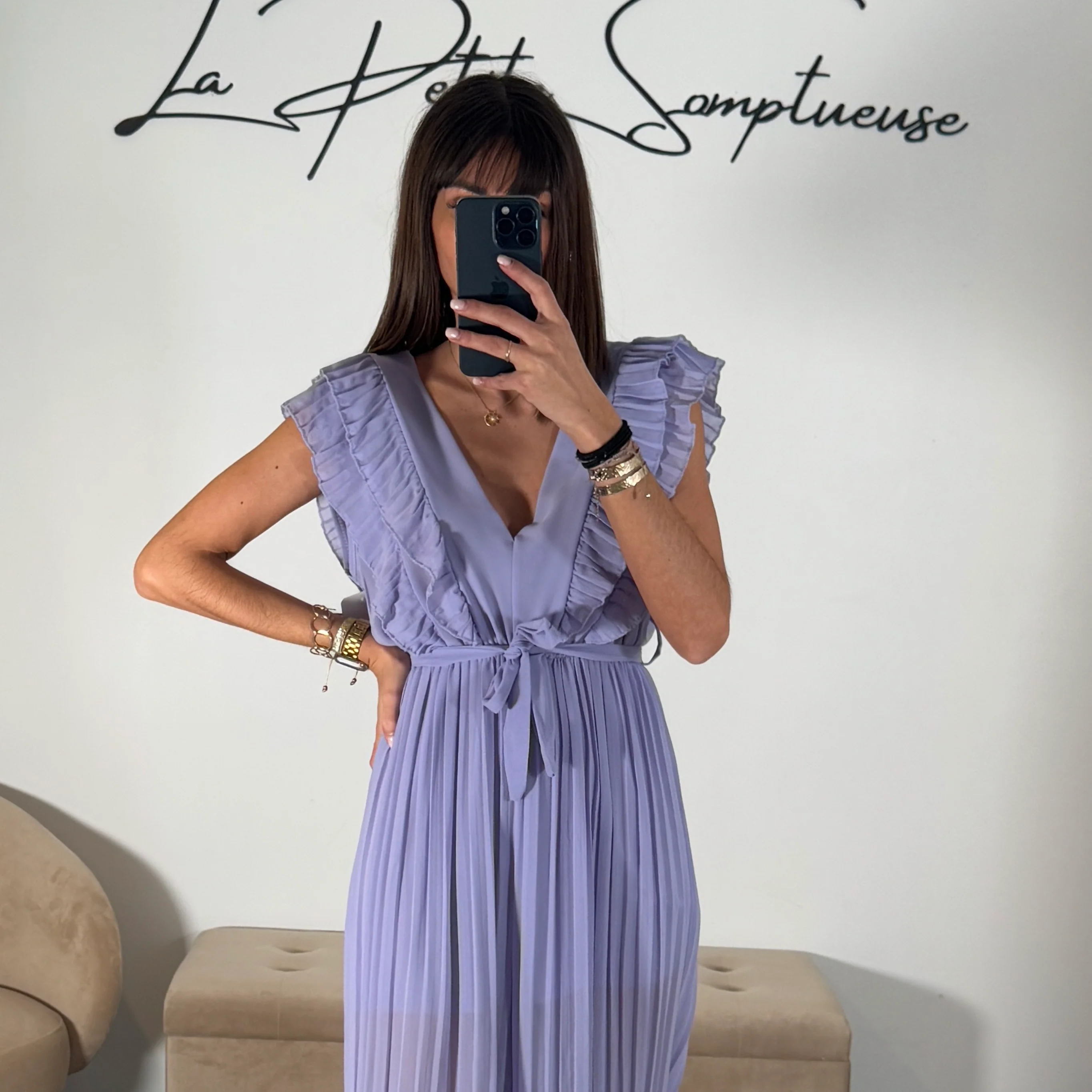 COMBINAISON LILAS THÉA - Image 2