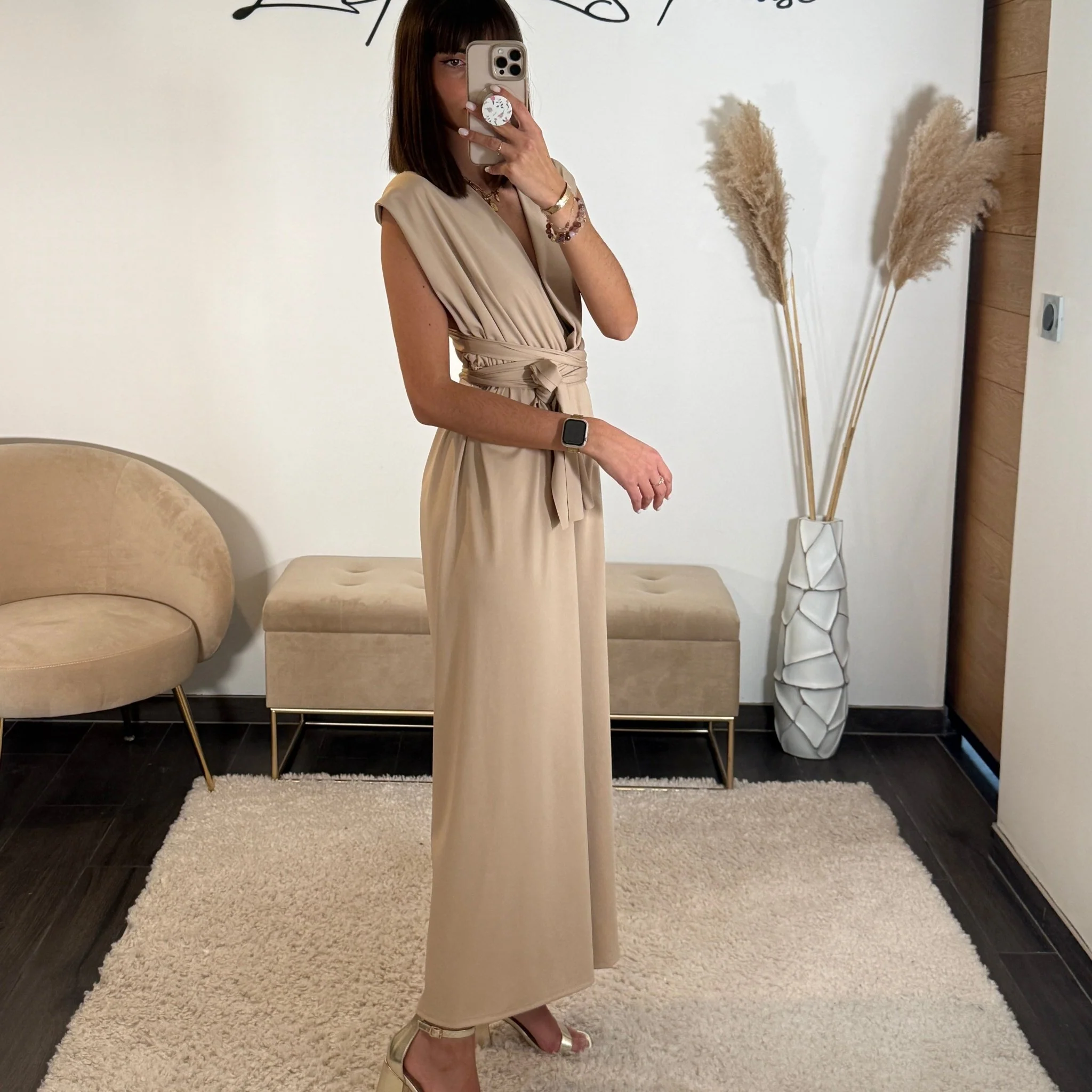 COMBINAISON MULTIPOSITION BEIGE DIANA - Image 2