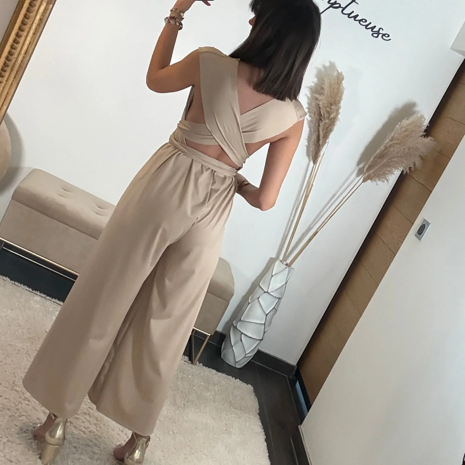 COMBINAISON MULTIPOSITION BEIGE DIANA - Image 3