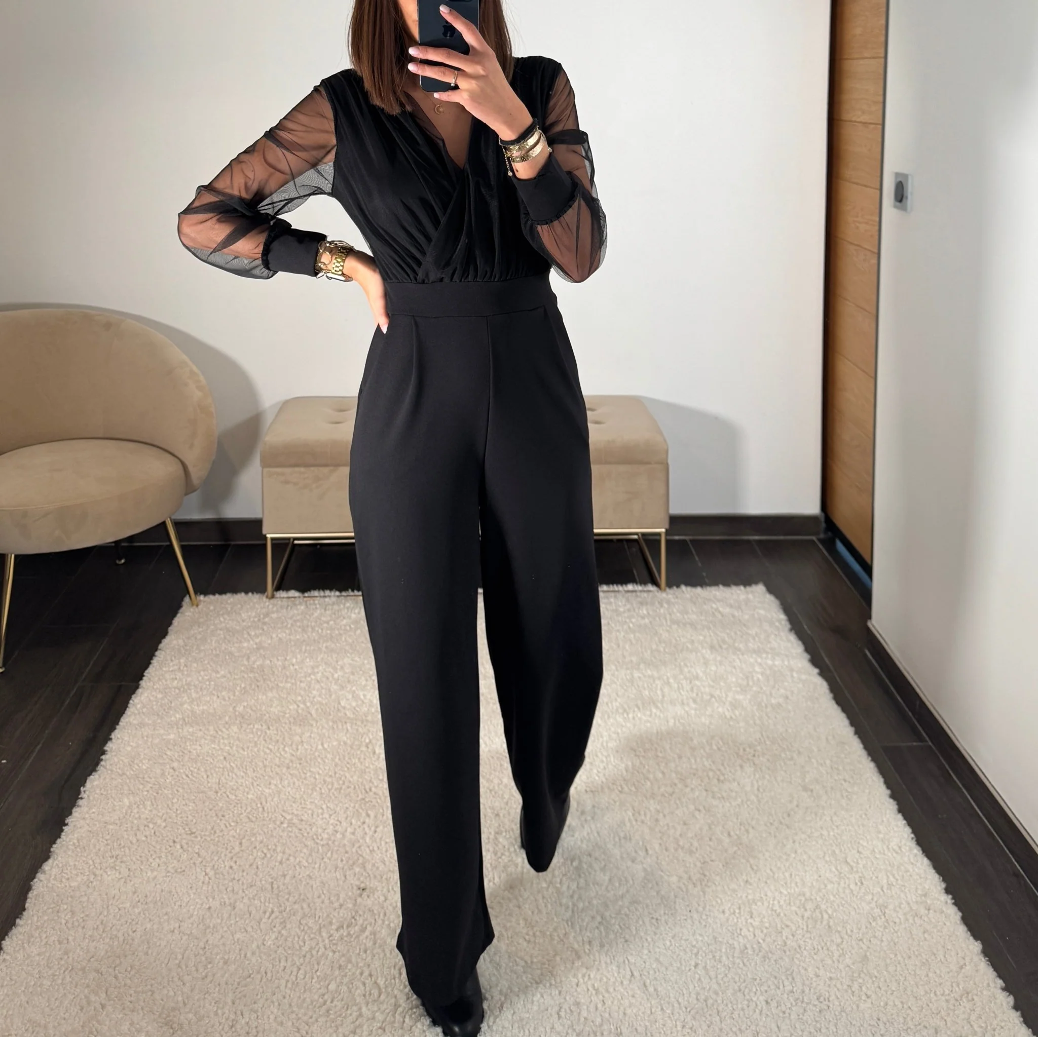 COMBINAISON NOIRE ELOISE - Image 2