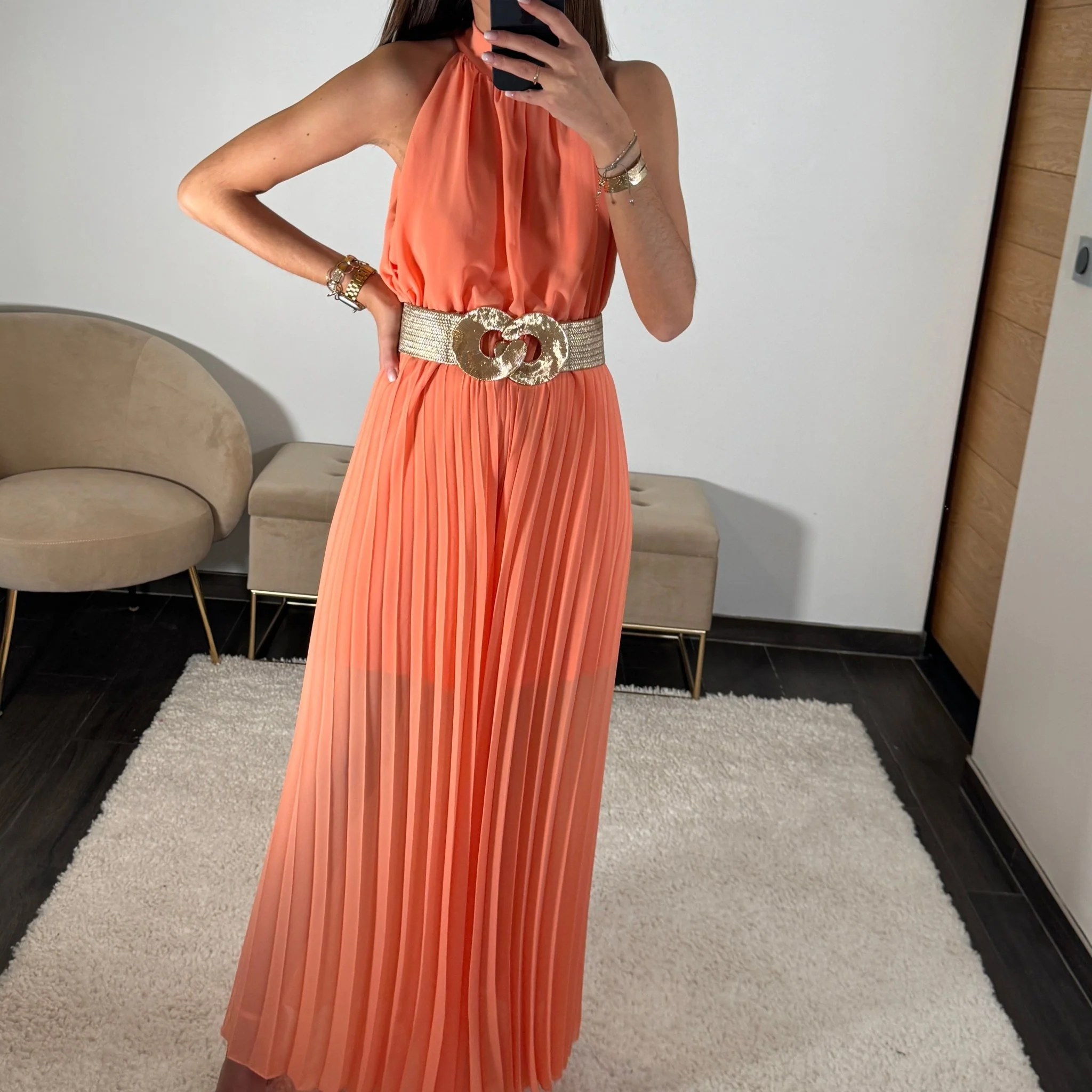 COMBINAISON ORANGE OPHELIA - Image 7