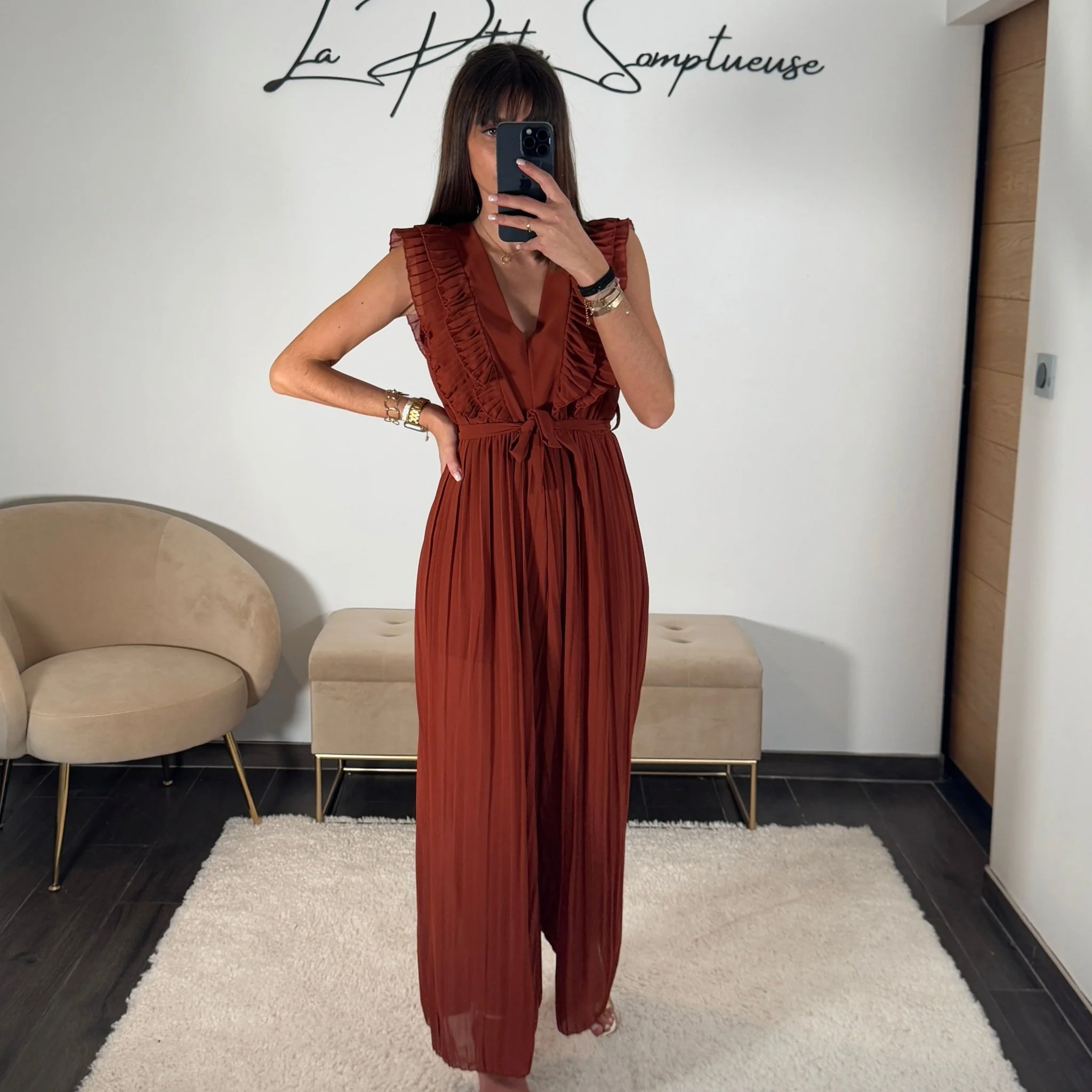 COMBINAISON TERRACOTTA THEA