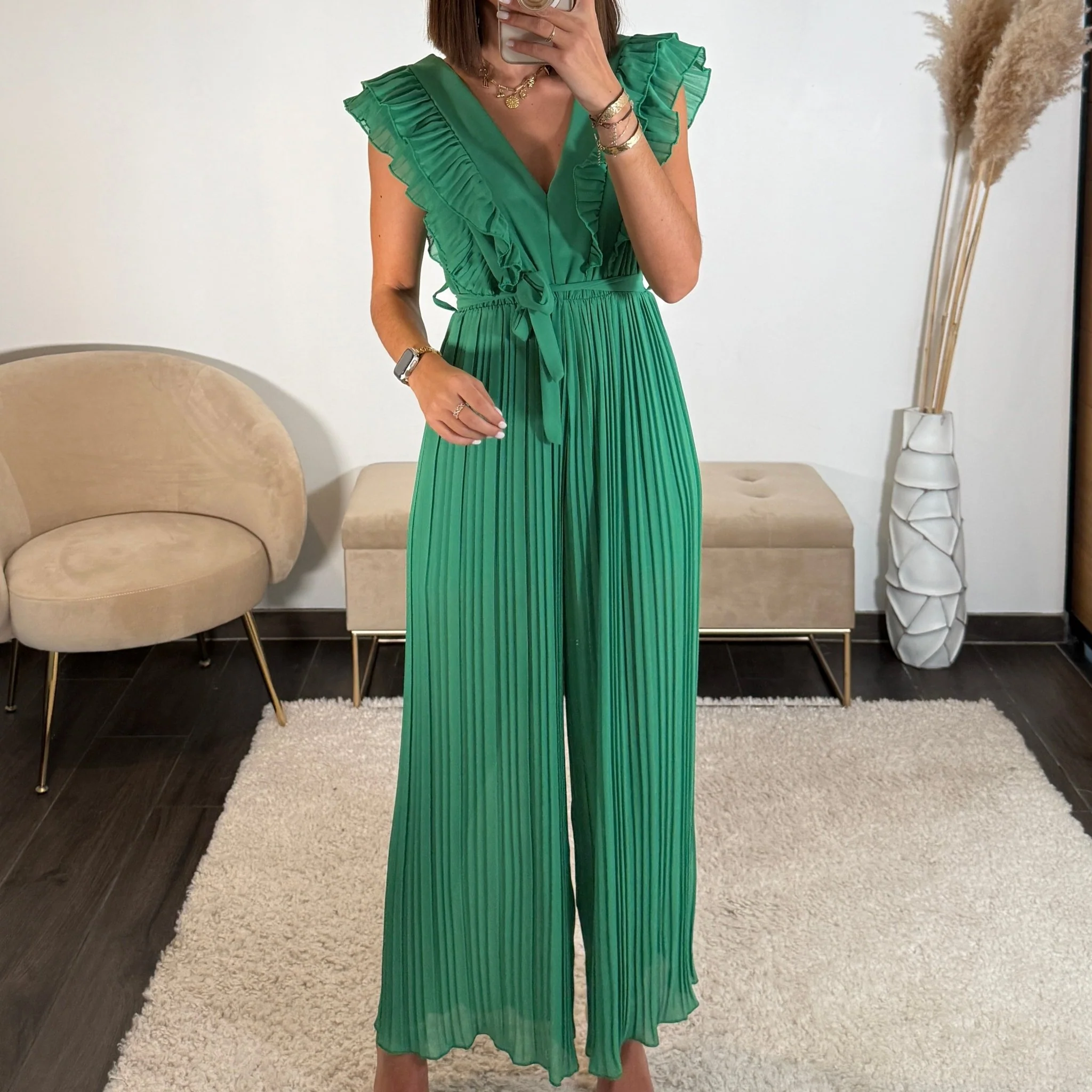 COMBINAISON VERTE THEA - Image 2