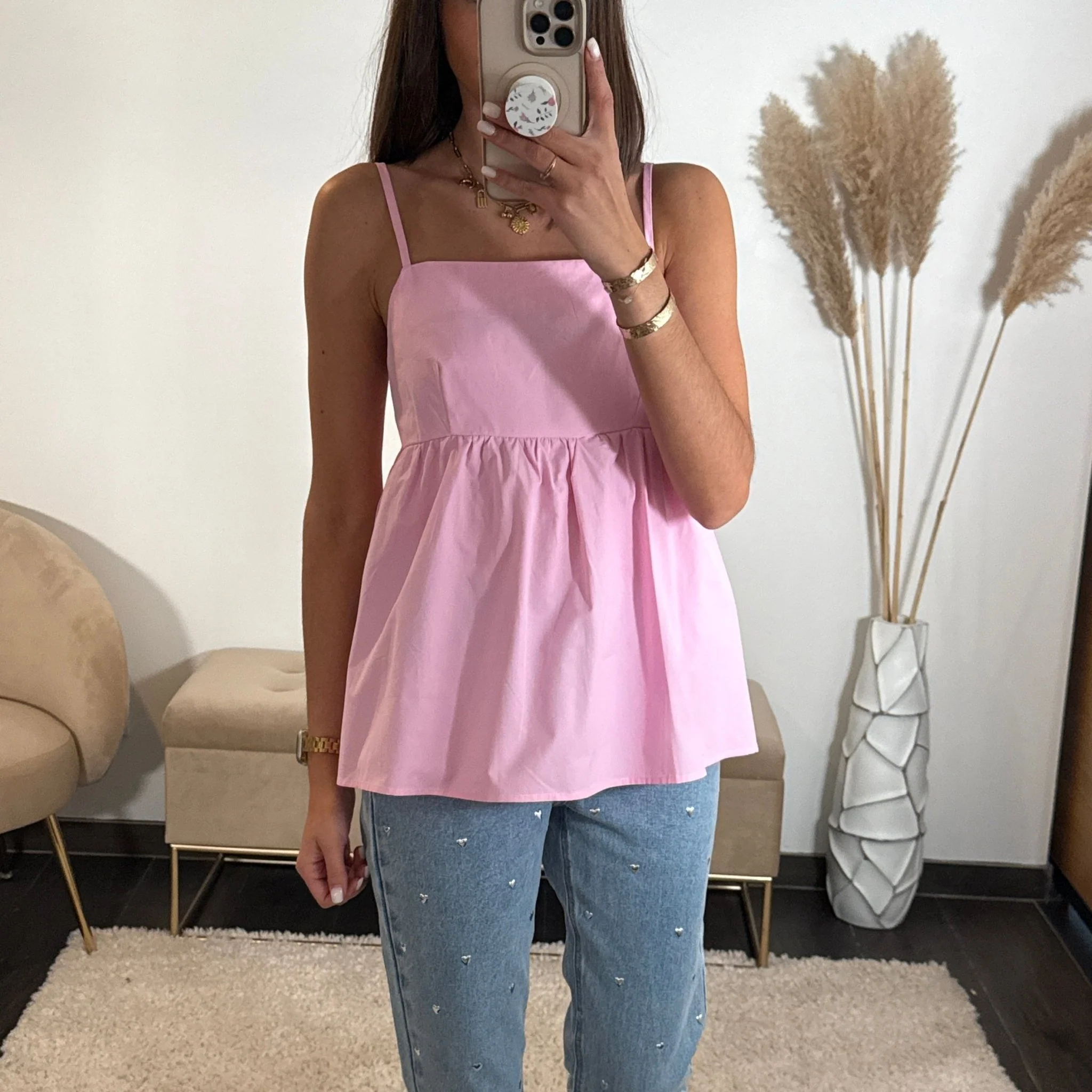 DEBARDEUR ROSE GIRLY - Image 2