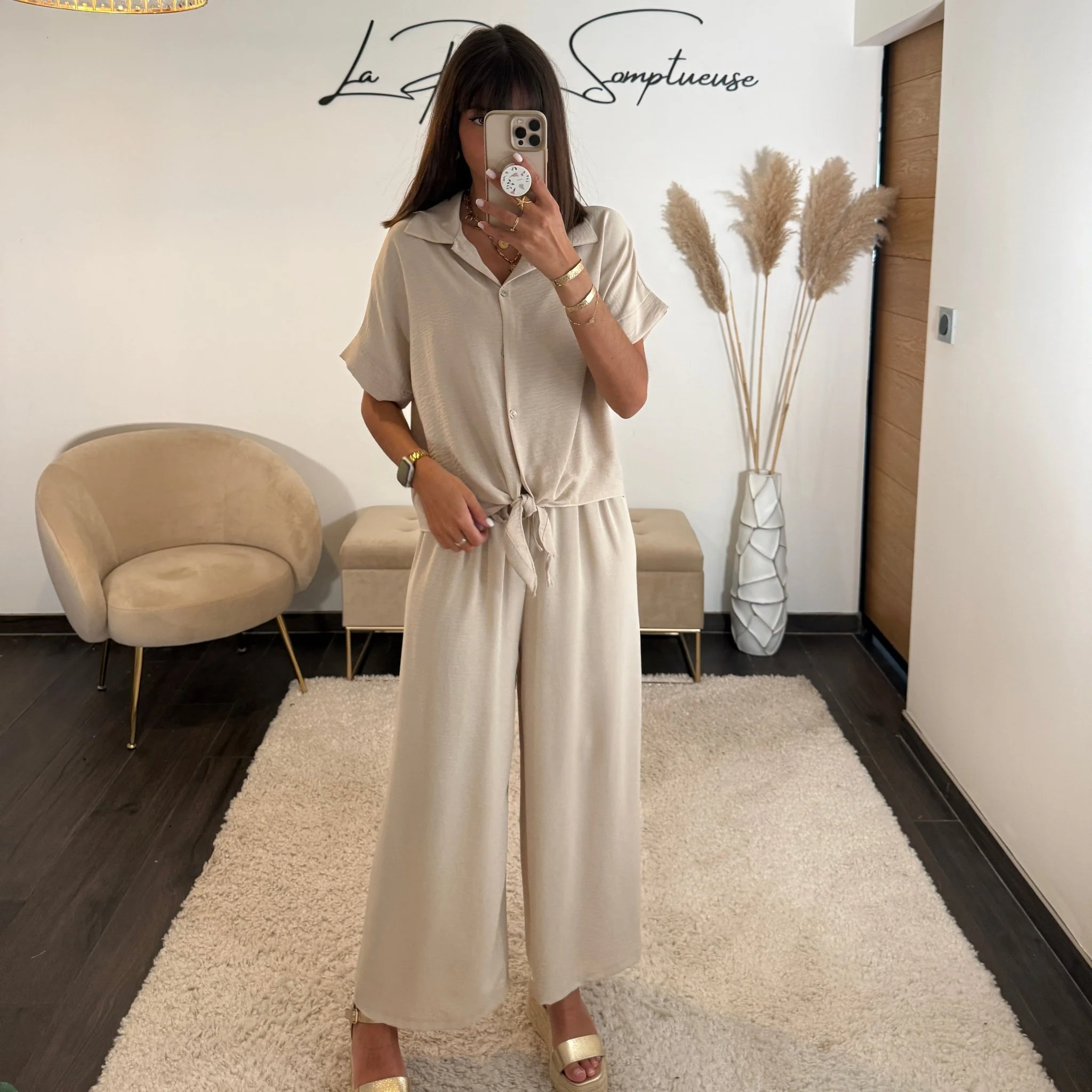 ENSEMBLE BEIGE MARCEAU