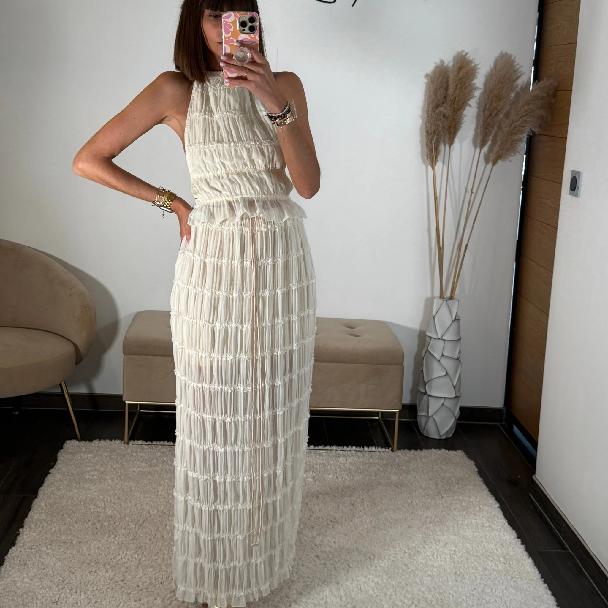 ENSEMBLE BLANC ISIS