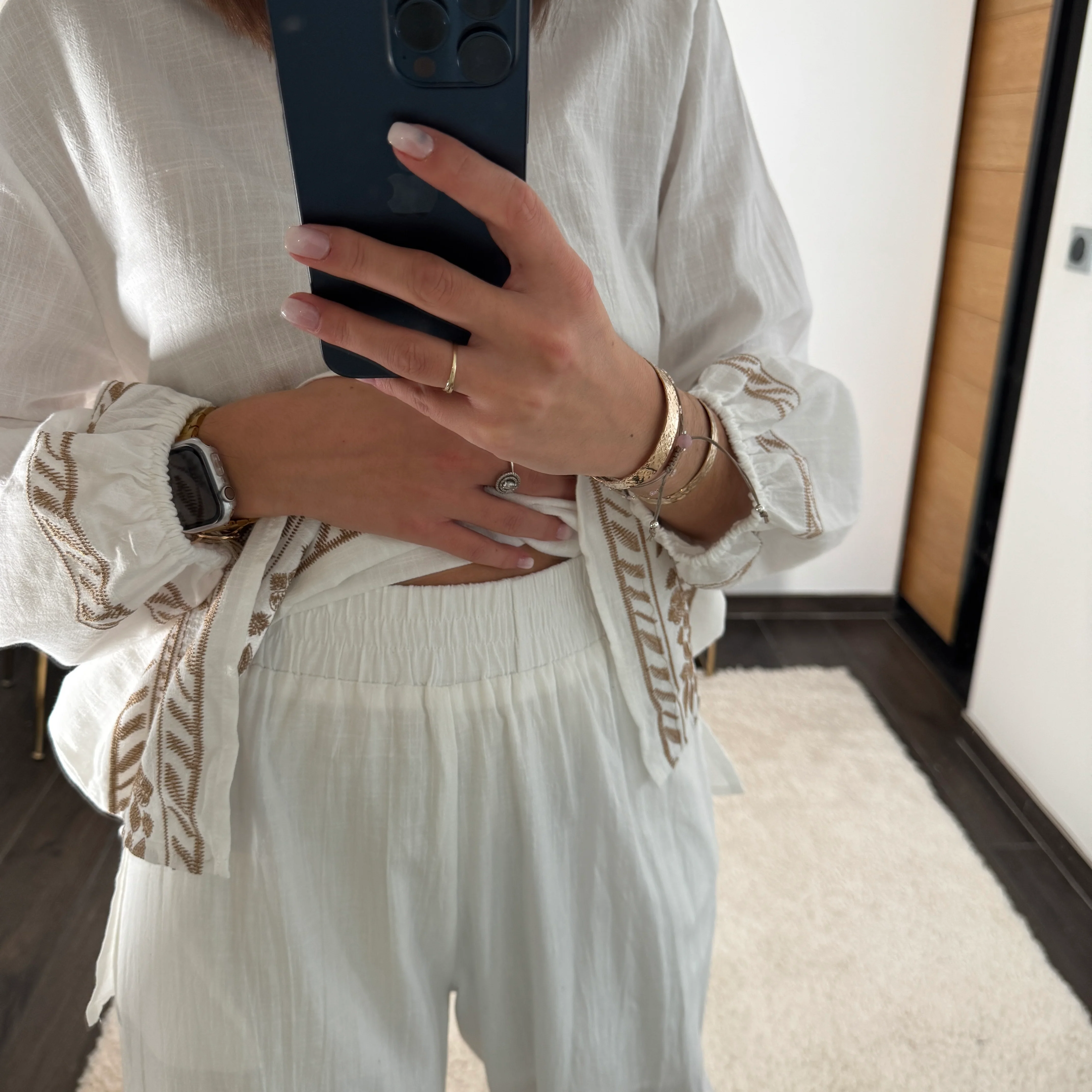 ENSEMBLE BLANC LIN NORA - Image 5