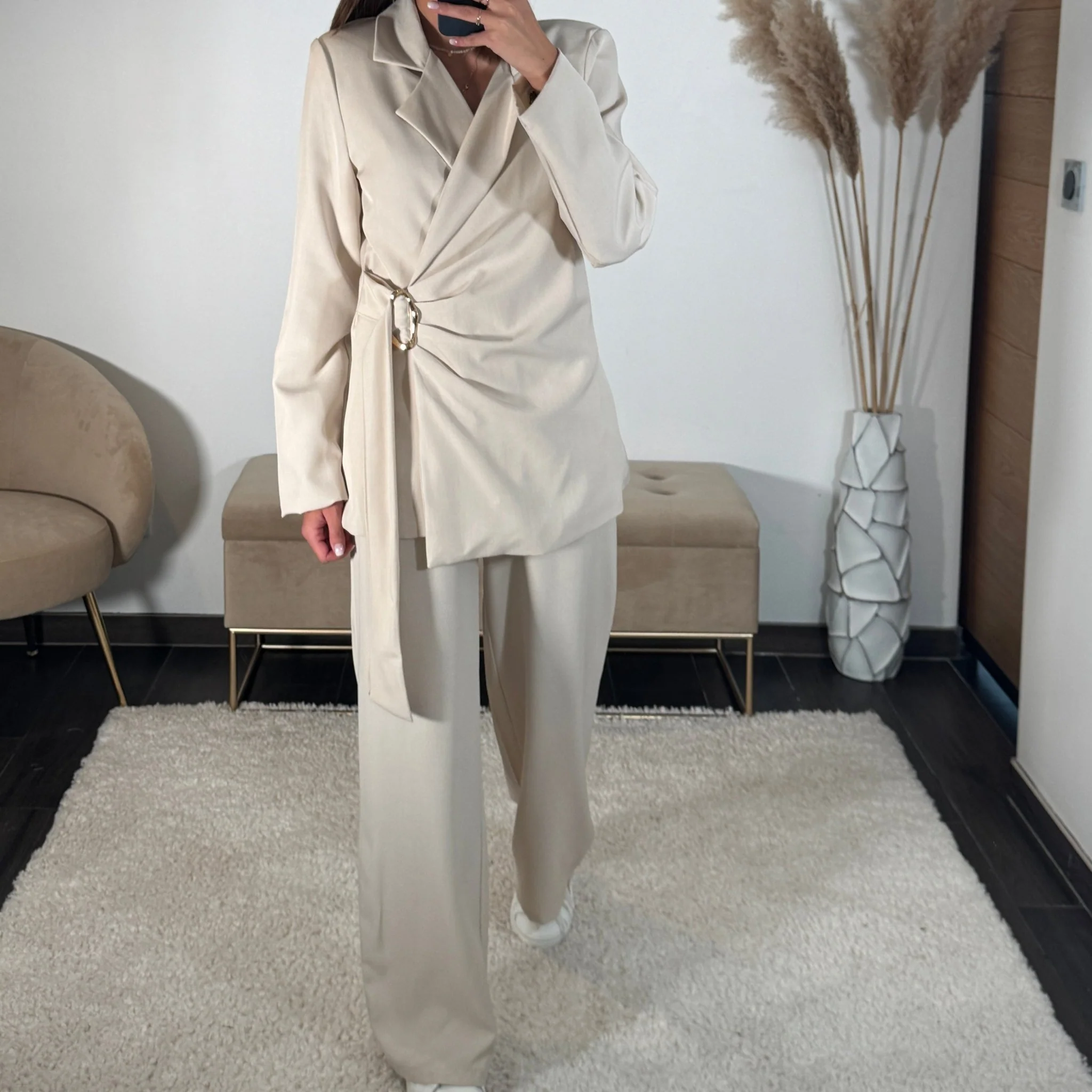 ENSEMBLE BLAZER BEIGE MERYL