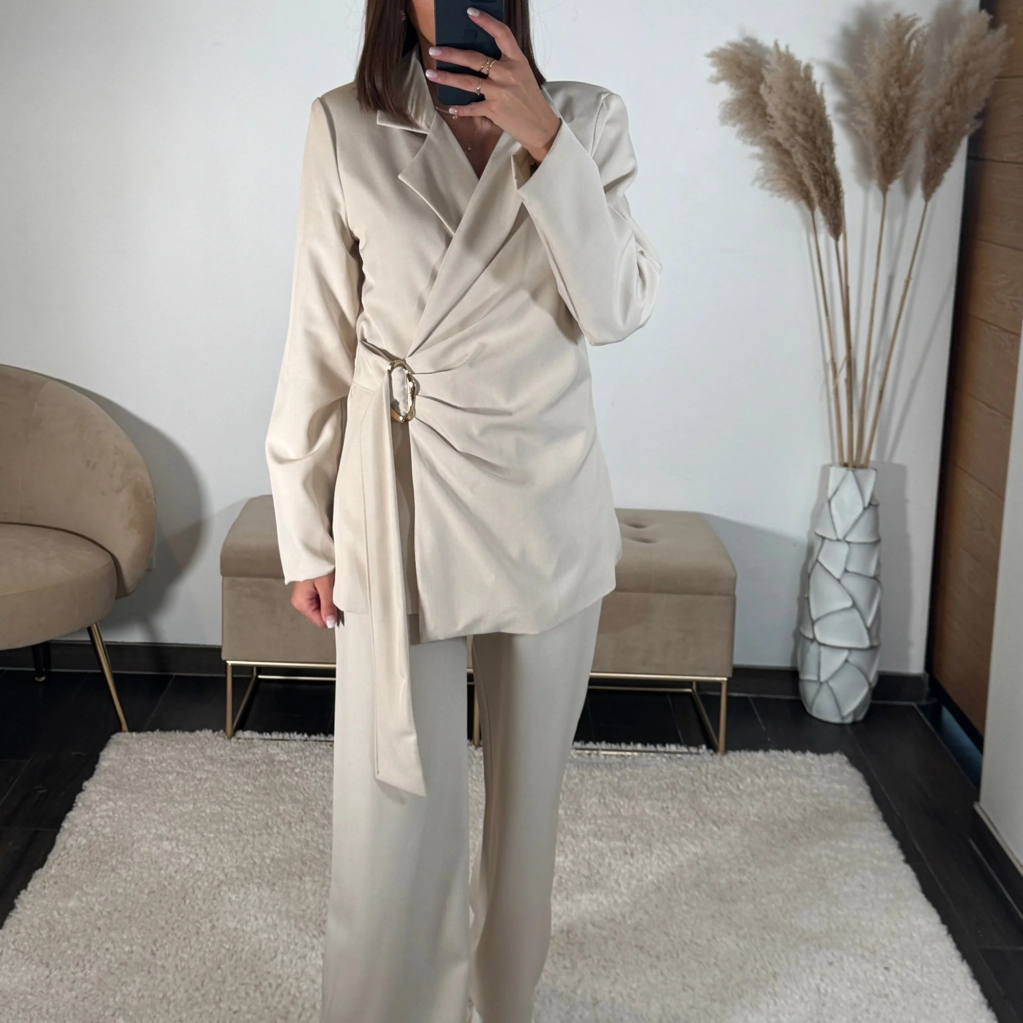 ENSEMBLE BLAZER BEIGE MERYL - Image 3