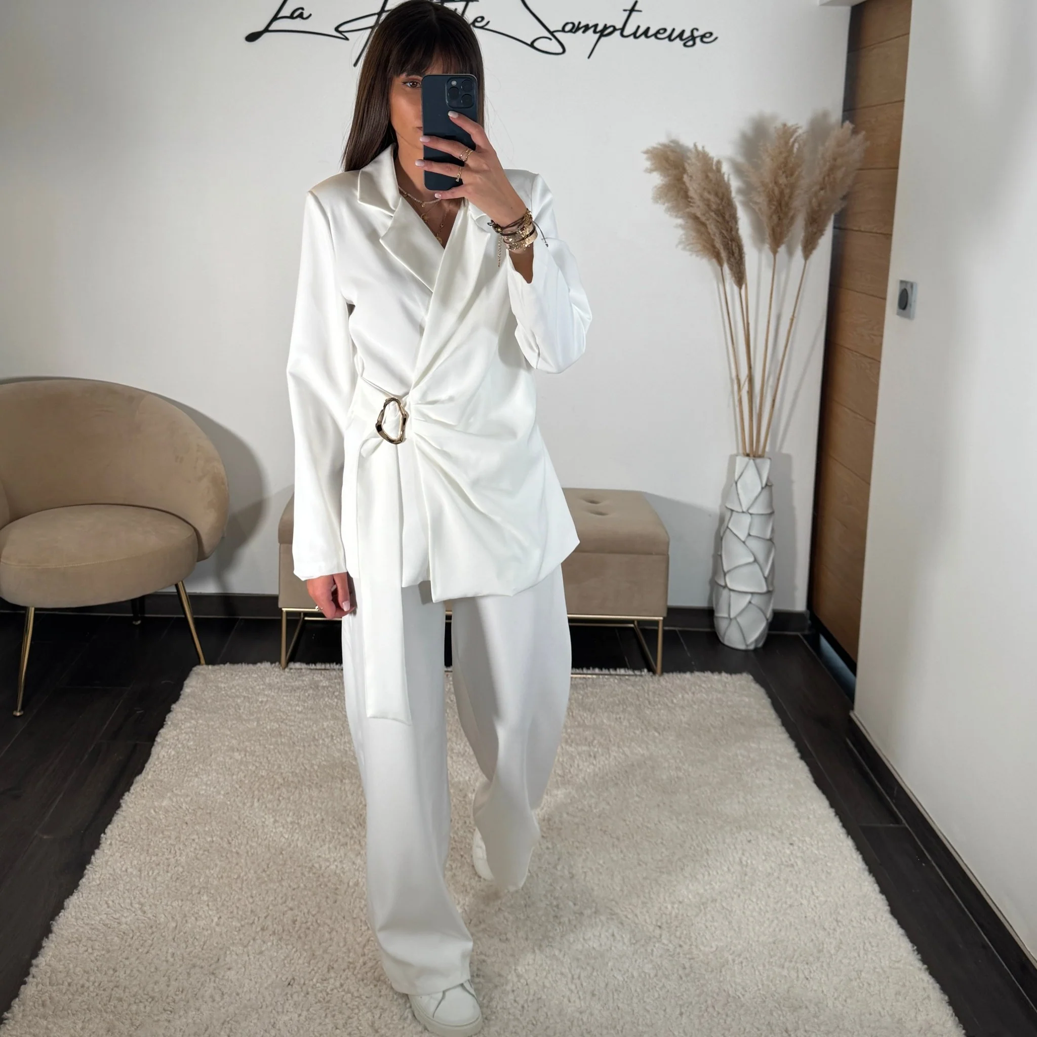 ENSEMBLE BLAZER BLANC MERYL - Image 2