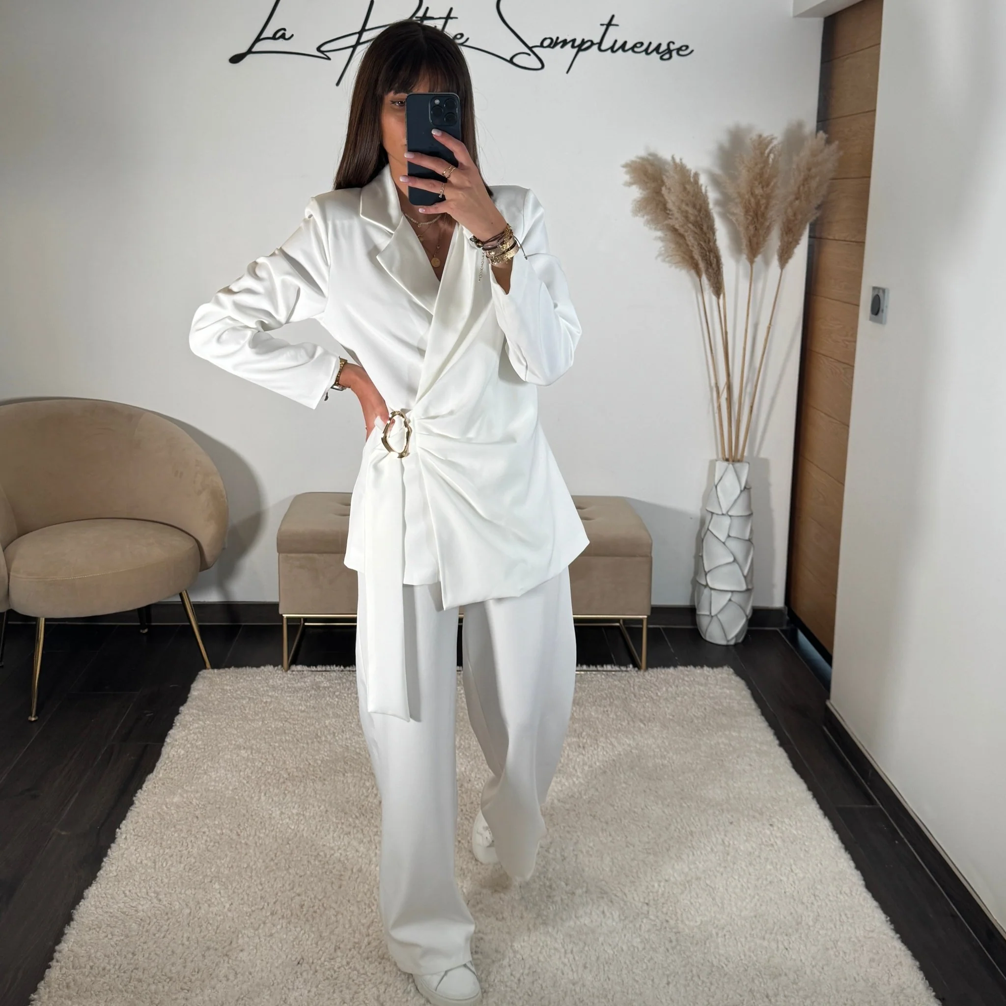 ENSEMBLE BLAZER BLANC MERYL - Image 3