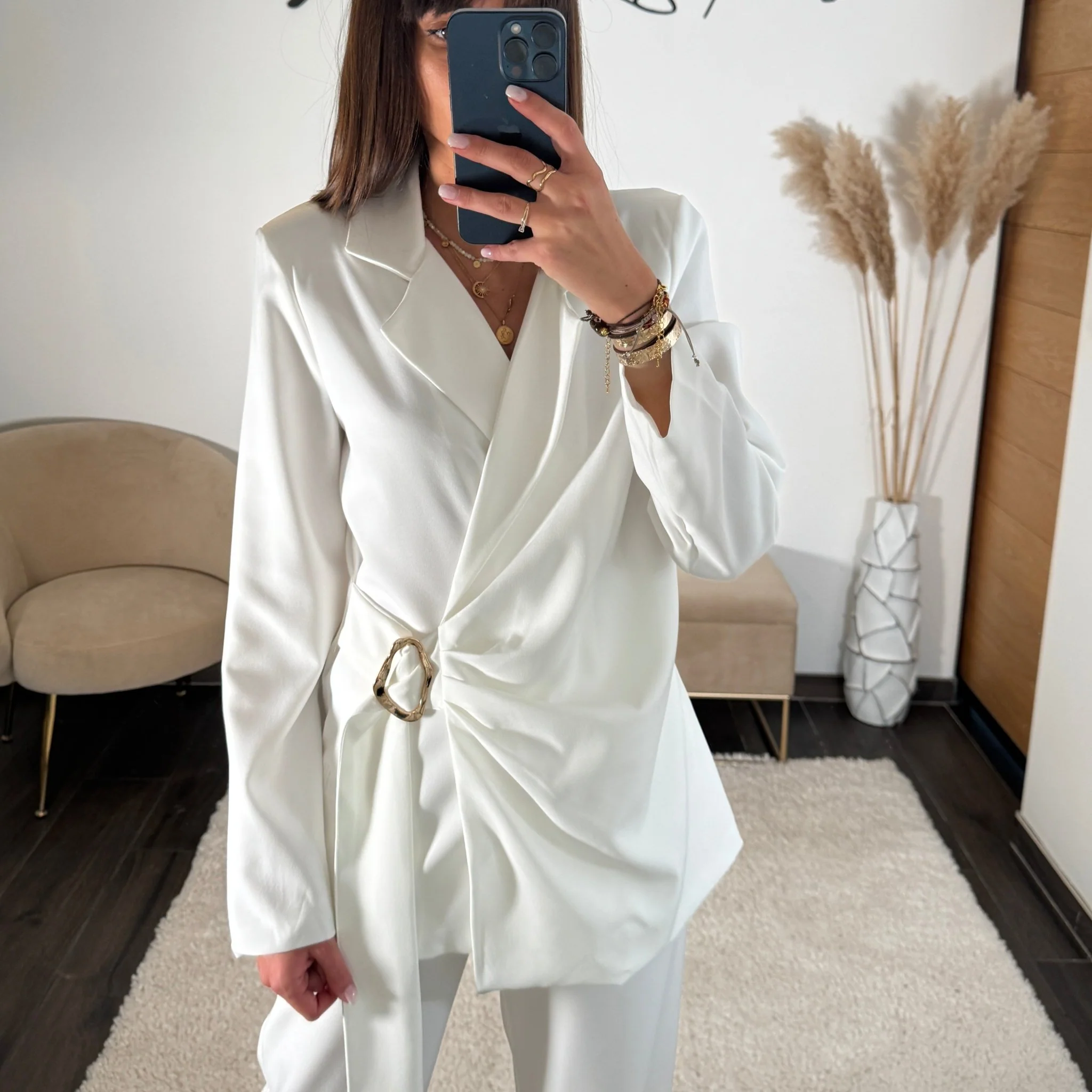 ENSEMBLE BLAZER BLANC MERYL - Image 4