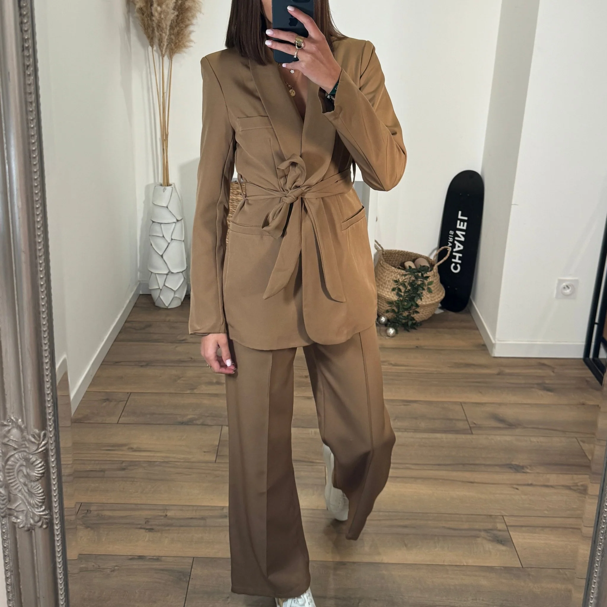 ENSEMBLE BLAZER + PANTALON CAMEL KENZO - Image 4