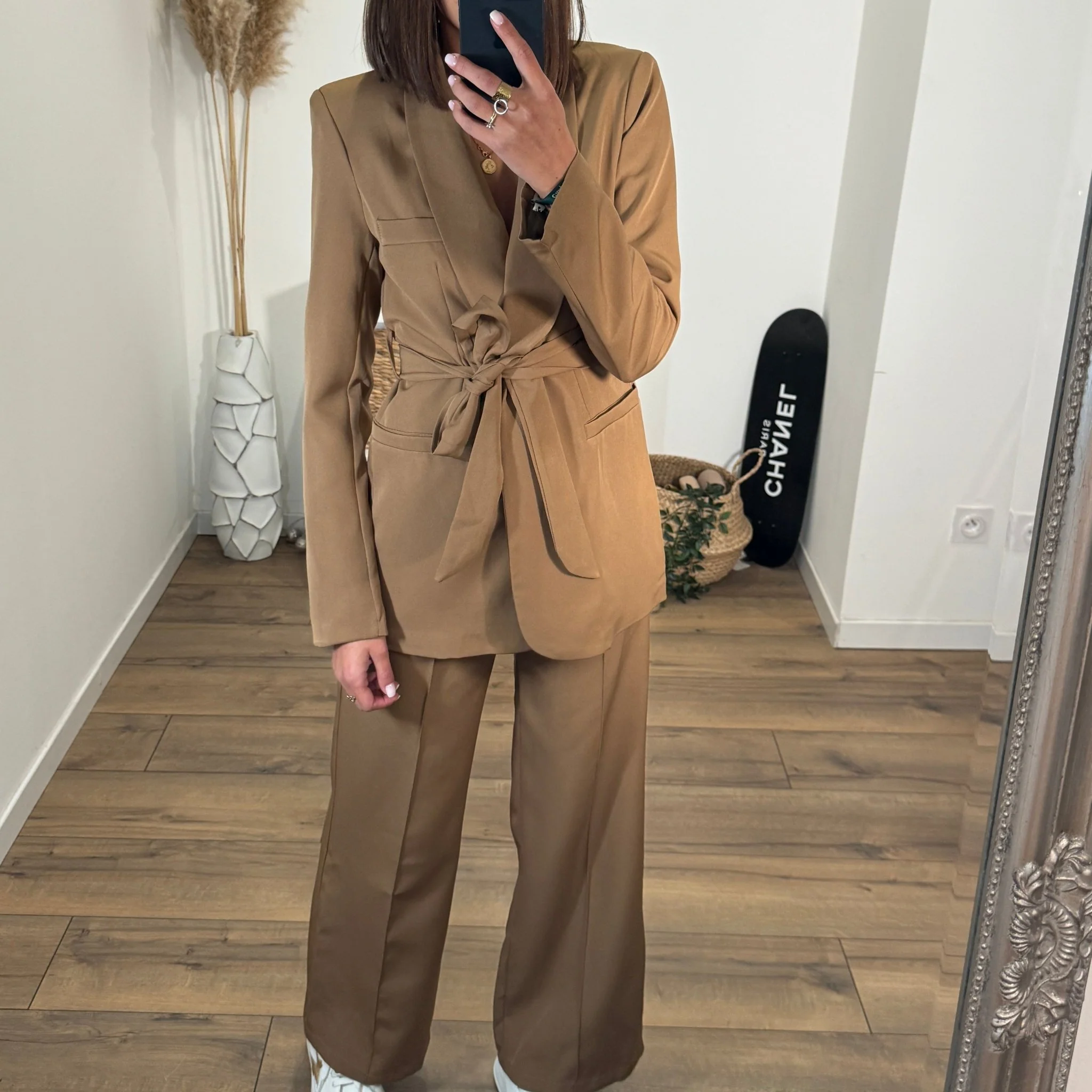 ENSEMBLE BLAZER + PANTALON CAMEL KENZO - Image 6