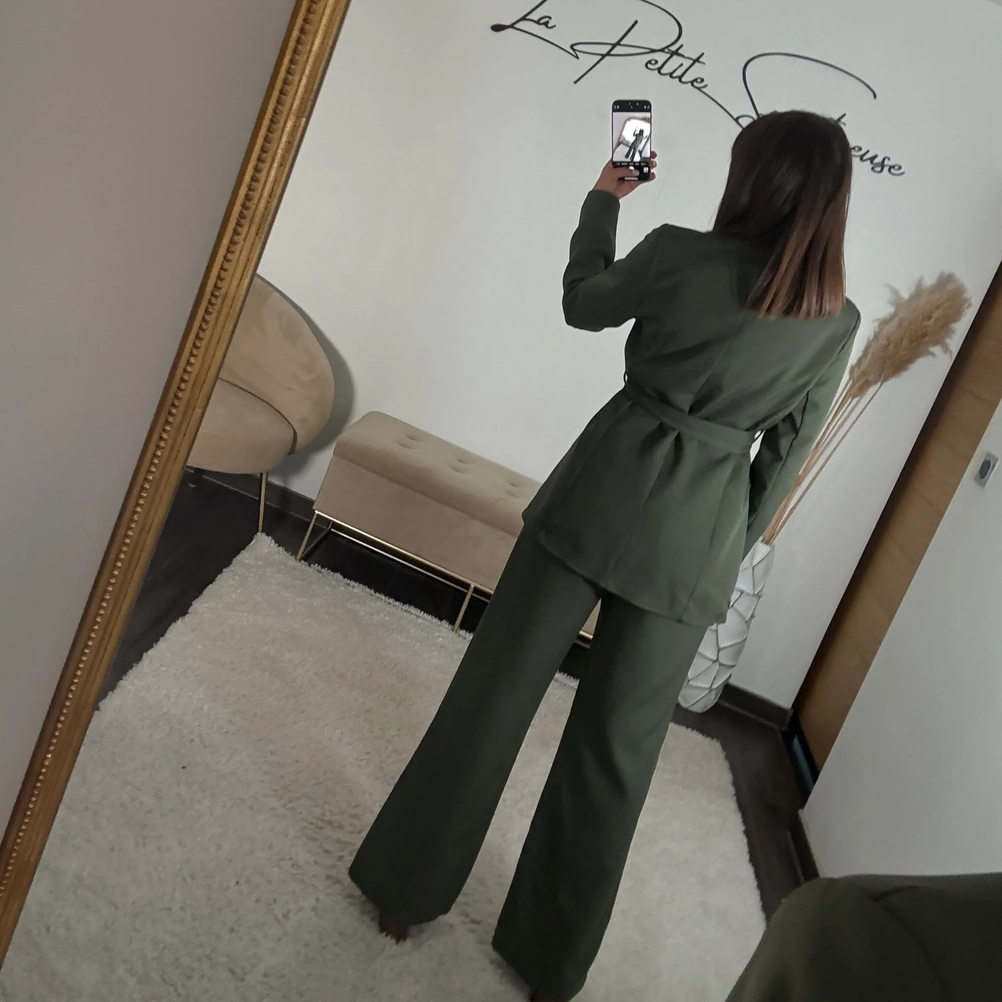 ENSEMBLE BLAZER + PANTALON KAKI KENZO - Image 3