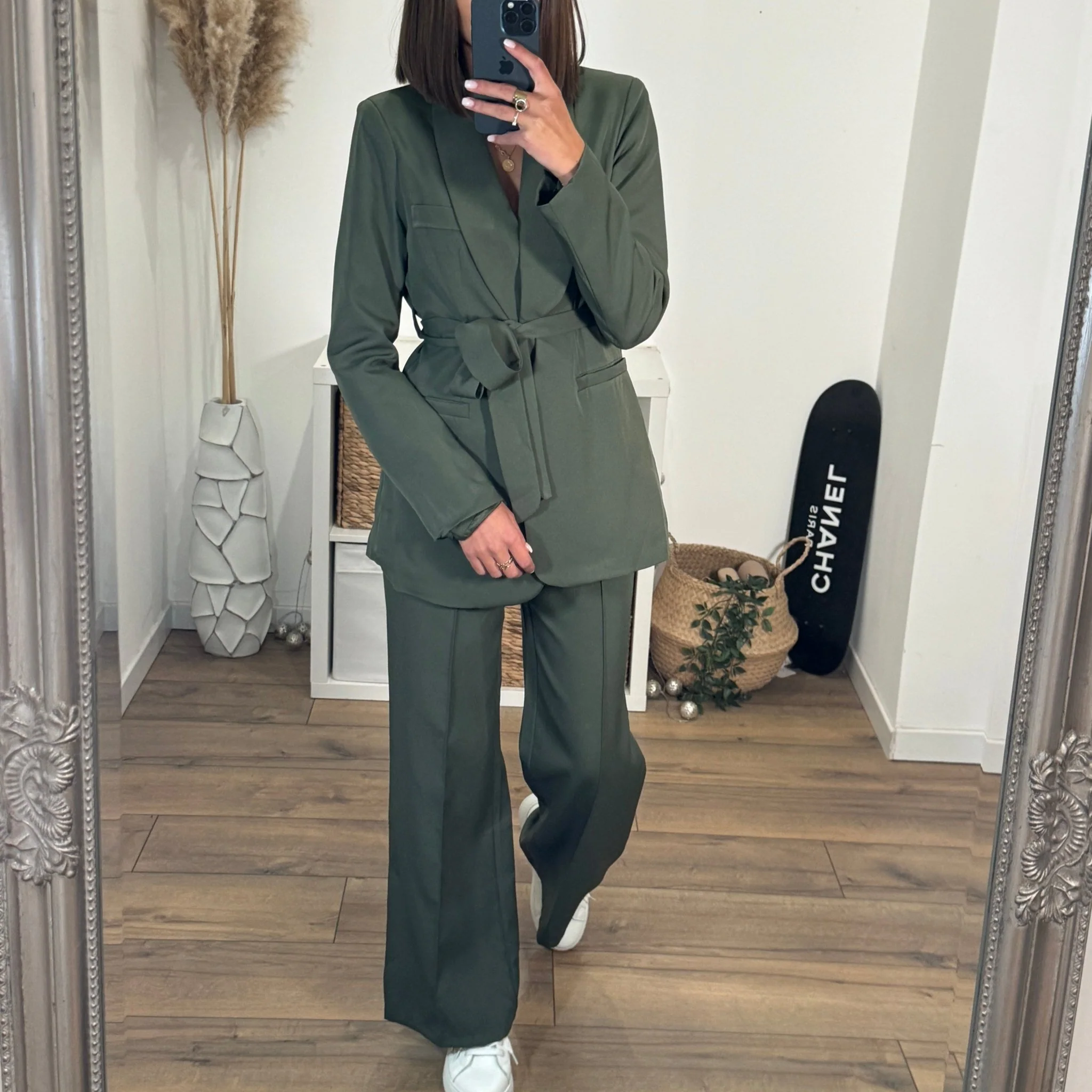 ENSEMBLE BLAZER + PANTALON KAKI KENZO - Image 4