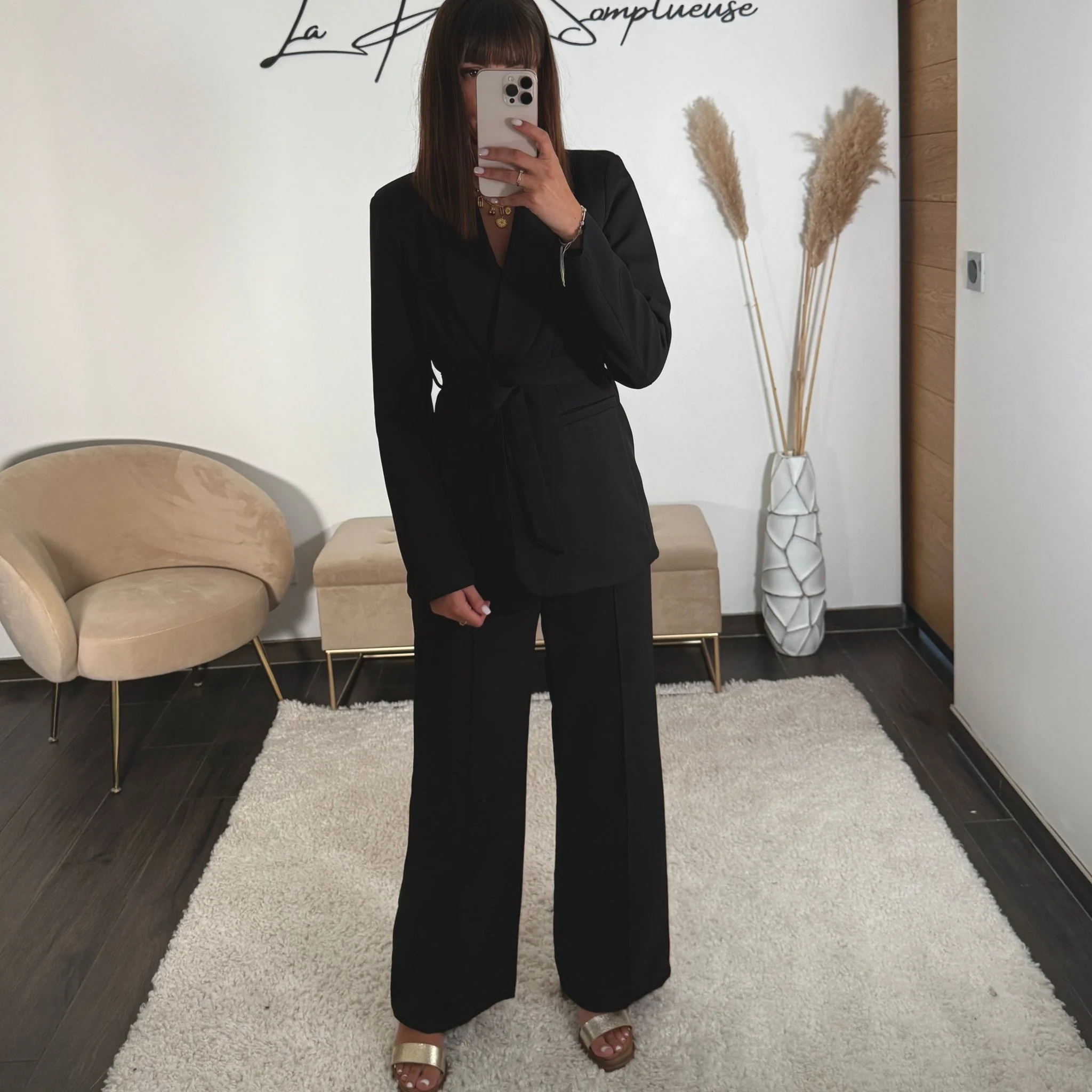 ENSEMBLE BLAZER + PANTALON NOIR KENZO - Image 2