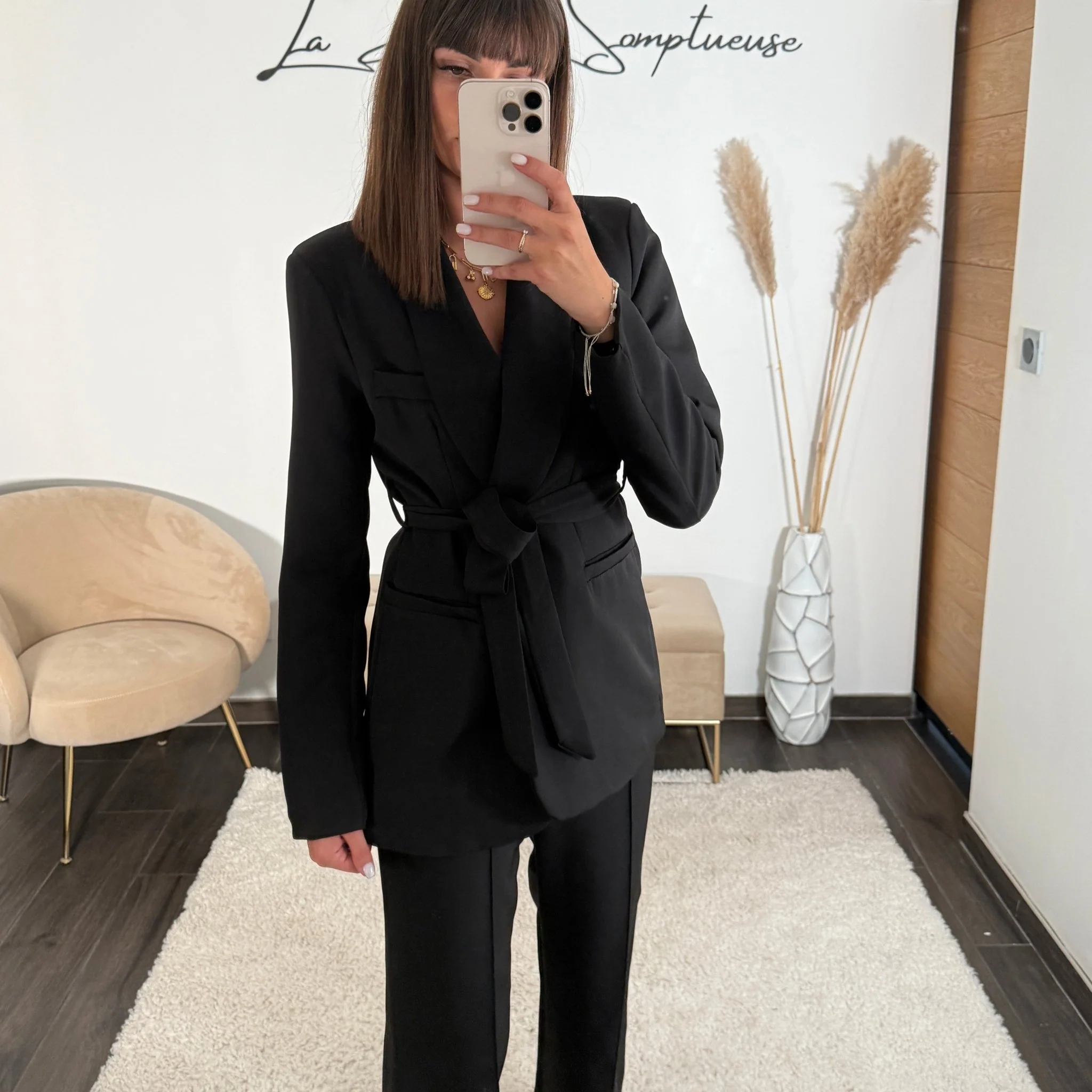 ENSEMBLE BLAZER + PANTALON NOIR KENZO - Image 3
