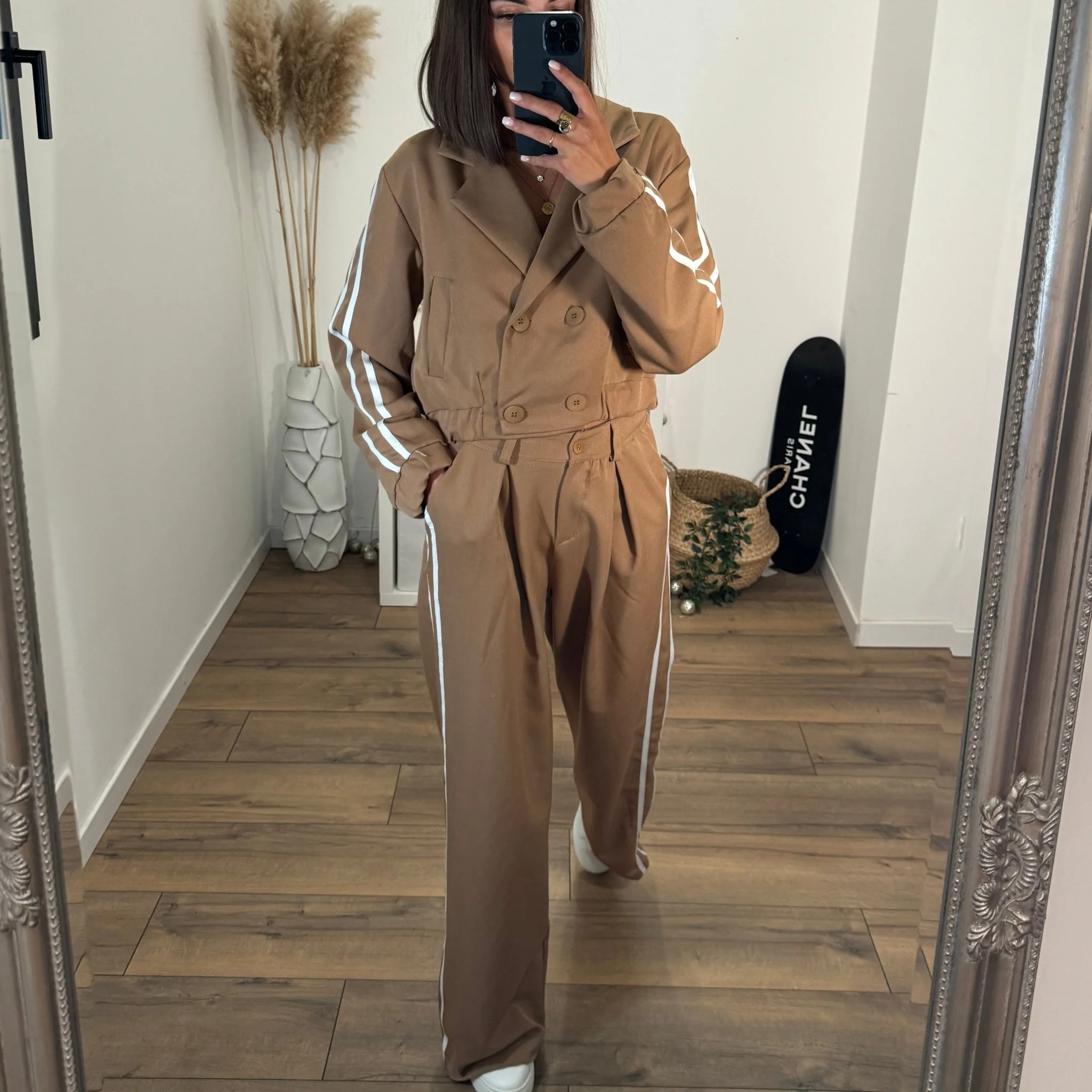 ENSEMBLE BLAZER STREETWEAR CAMEL