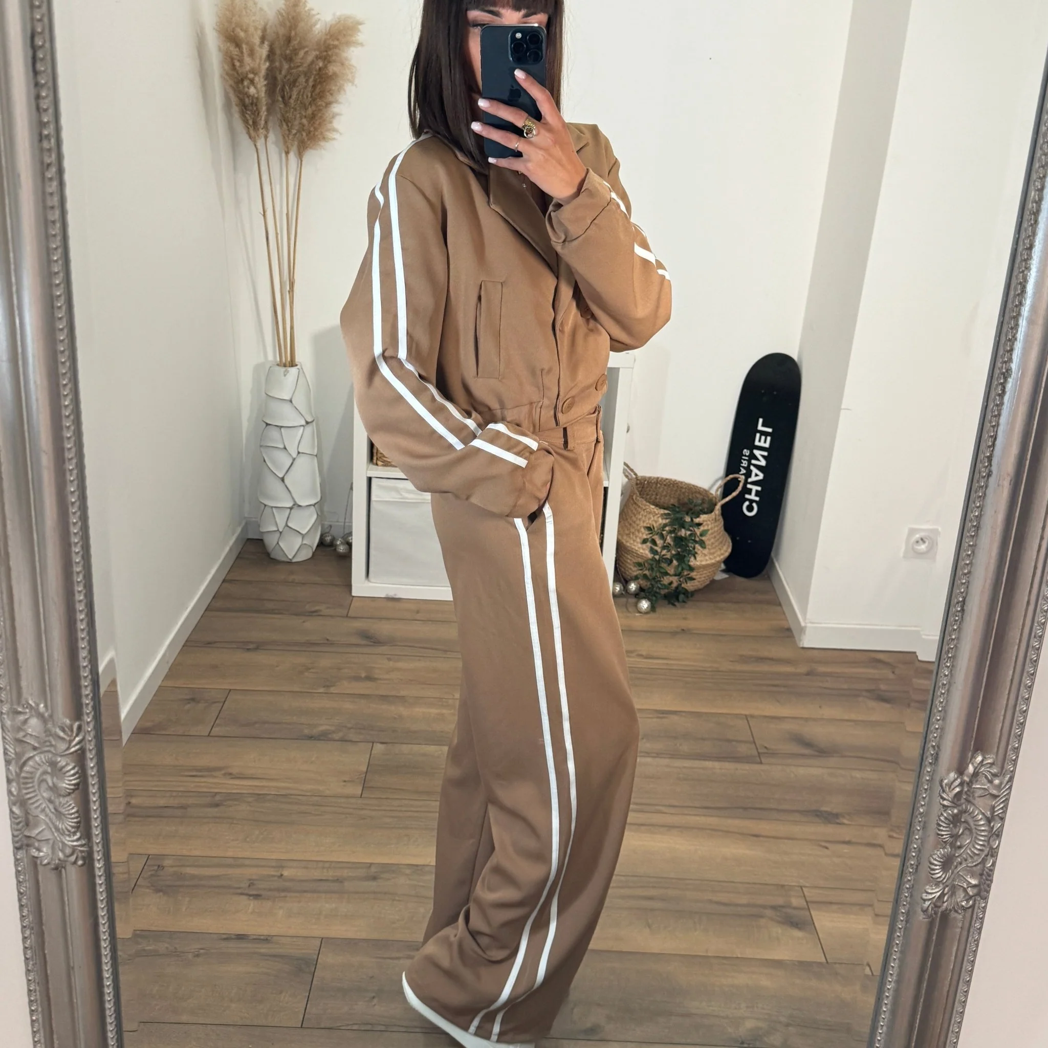ENSEMBLE BLAZER STREETWEAR CAMEL - Image 4