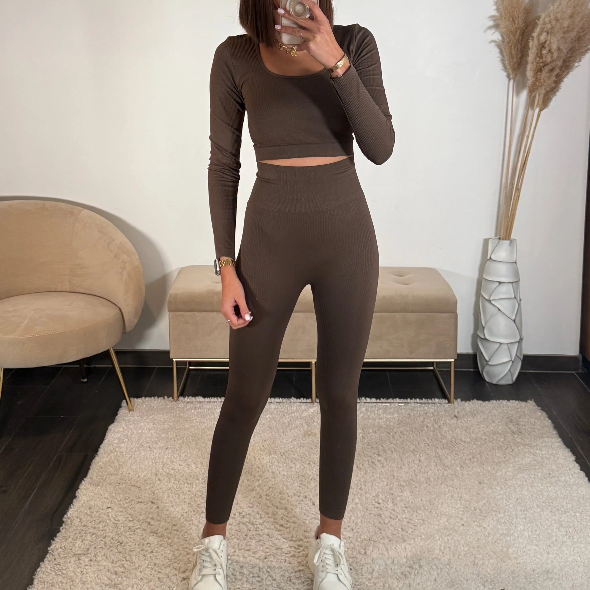 ENSEMBLE DE SPORT MARRON ZAC
