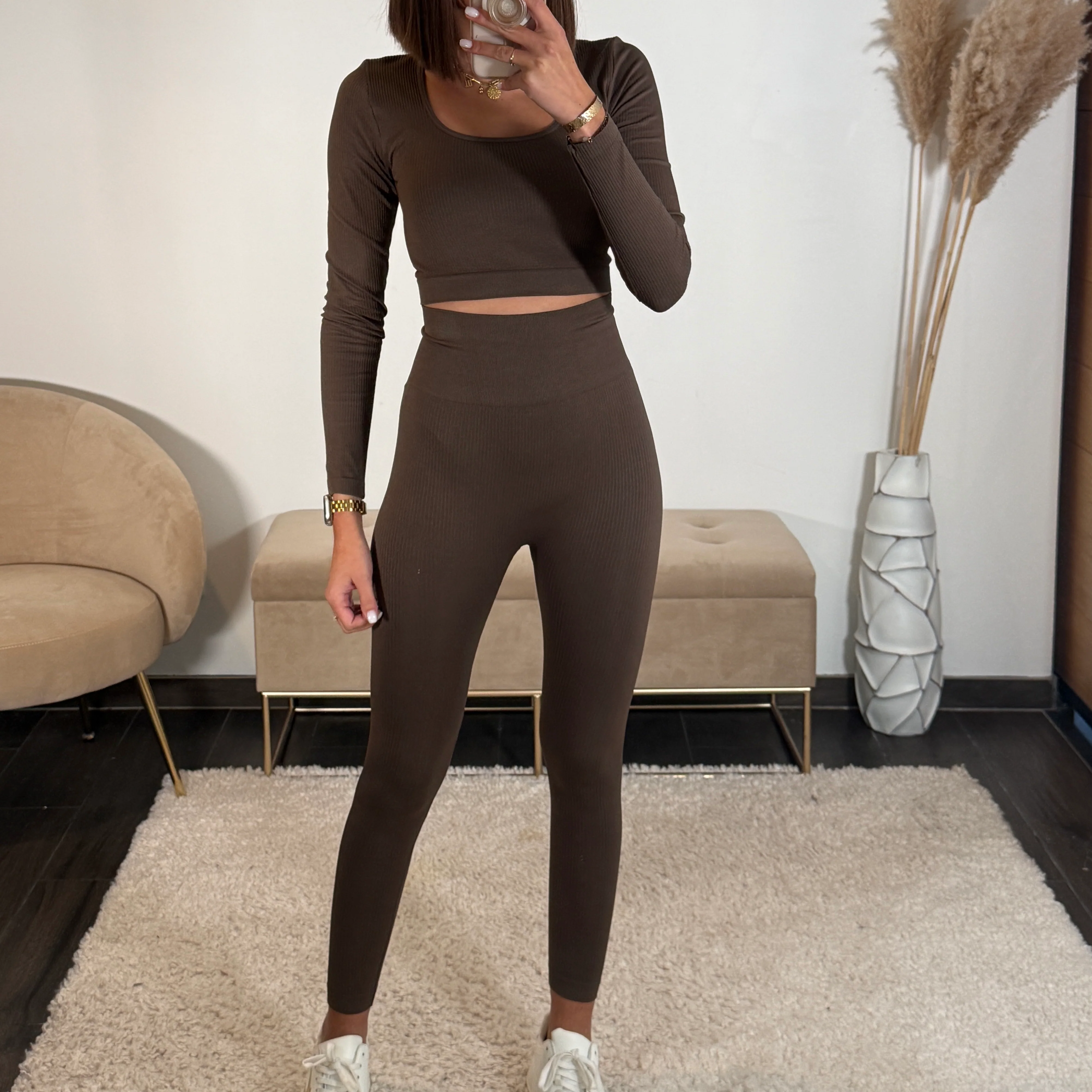 ENSEMBLE DE SPORT MARRON ZAC - Image 4