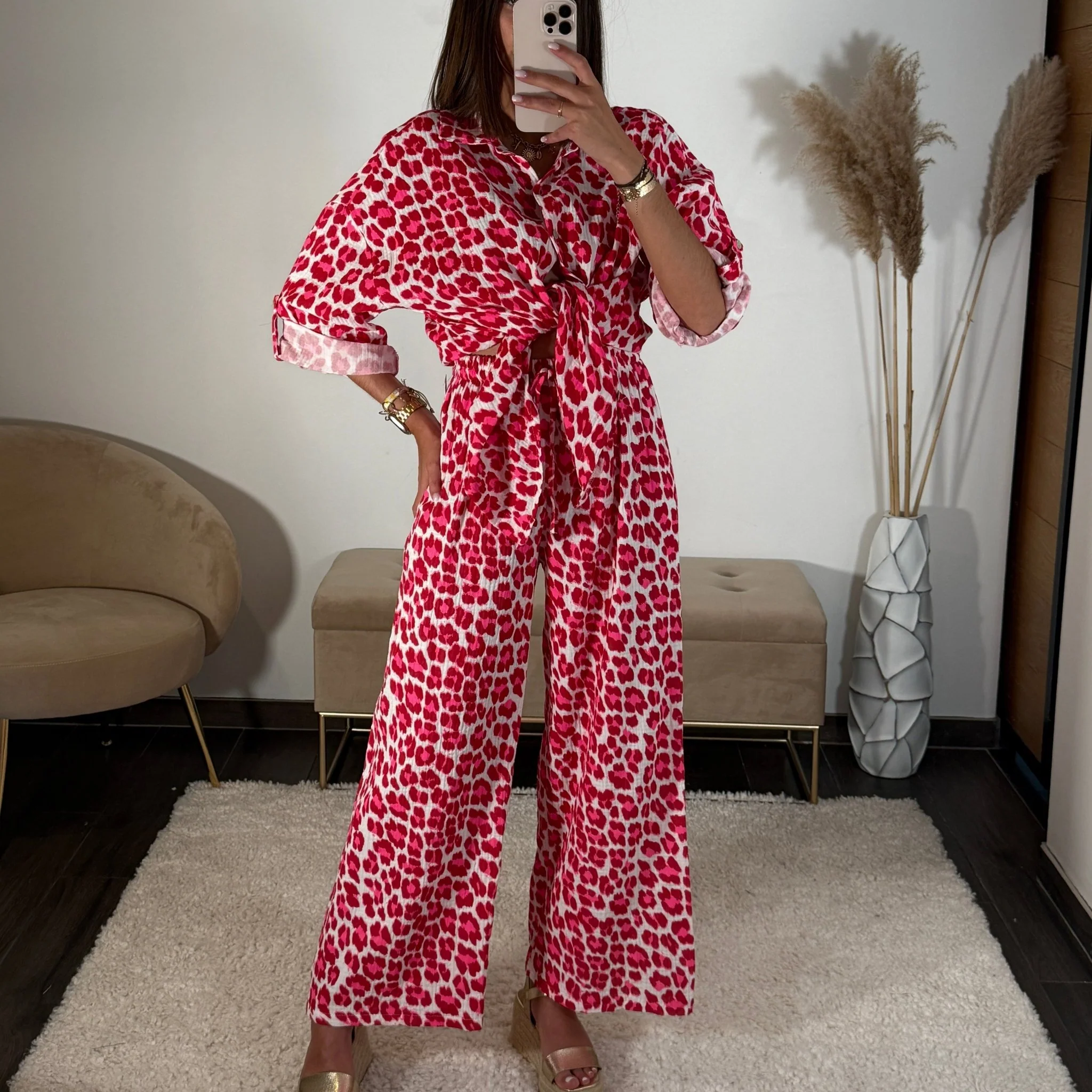 ENSEMBLE GAZE DE COTON ERYA