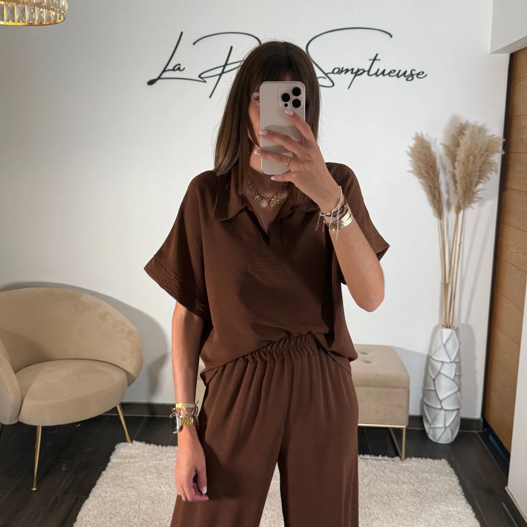 ENSEMBLE MARRON LEON - Image 3