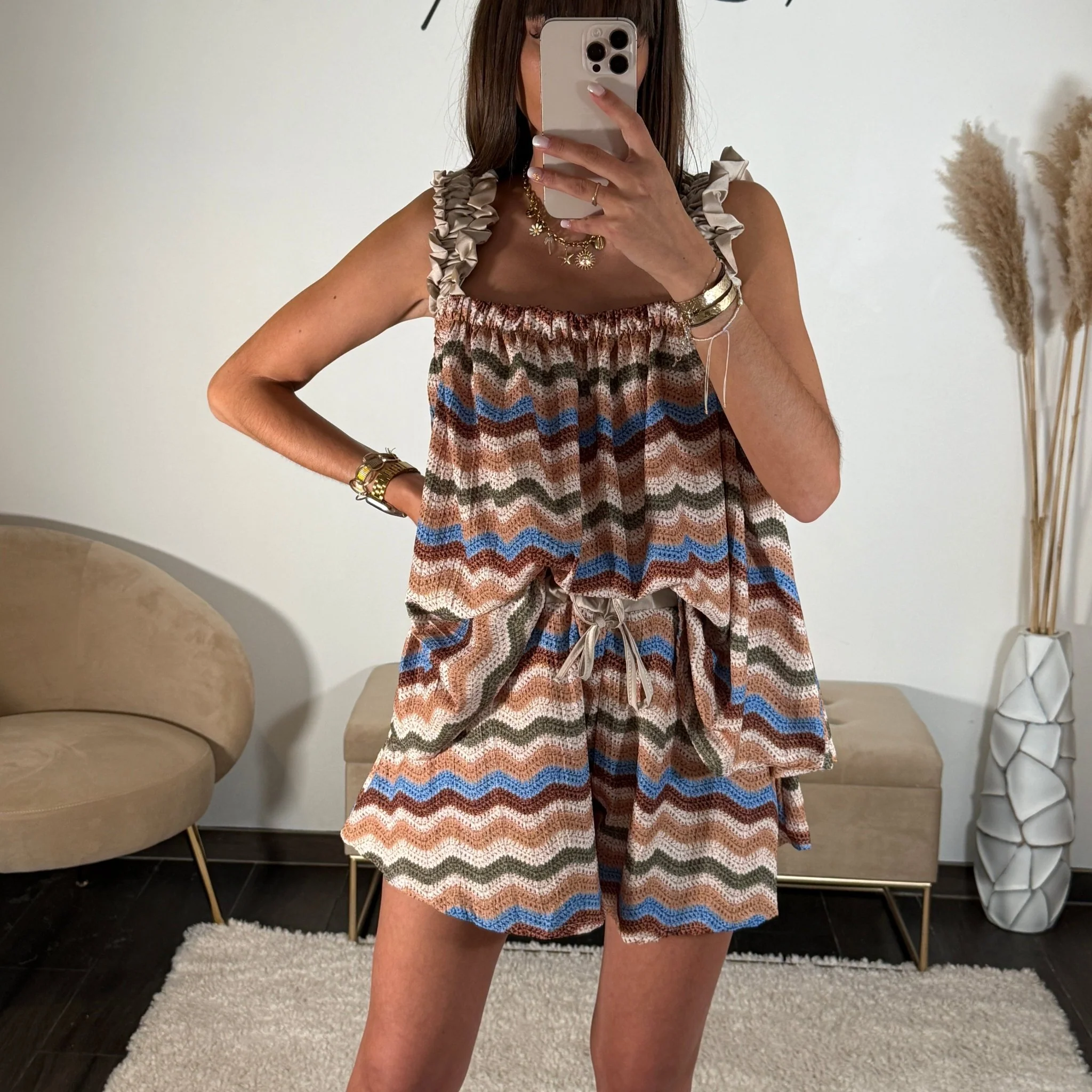 ENSEMBLE RAYE BEIGE THAIS