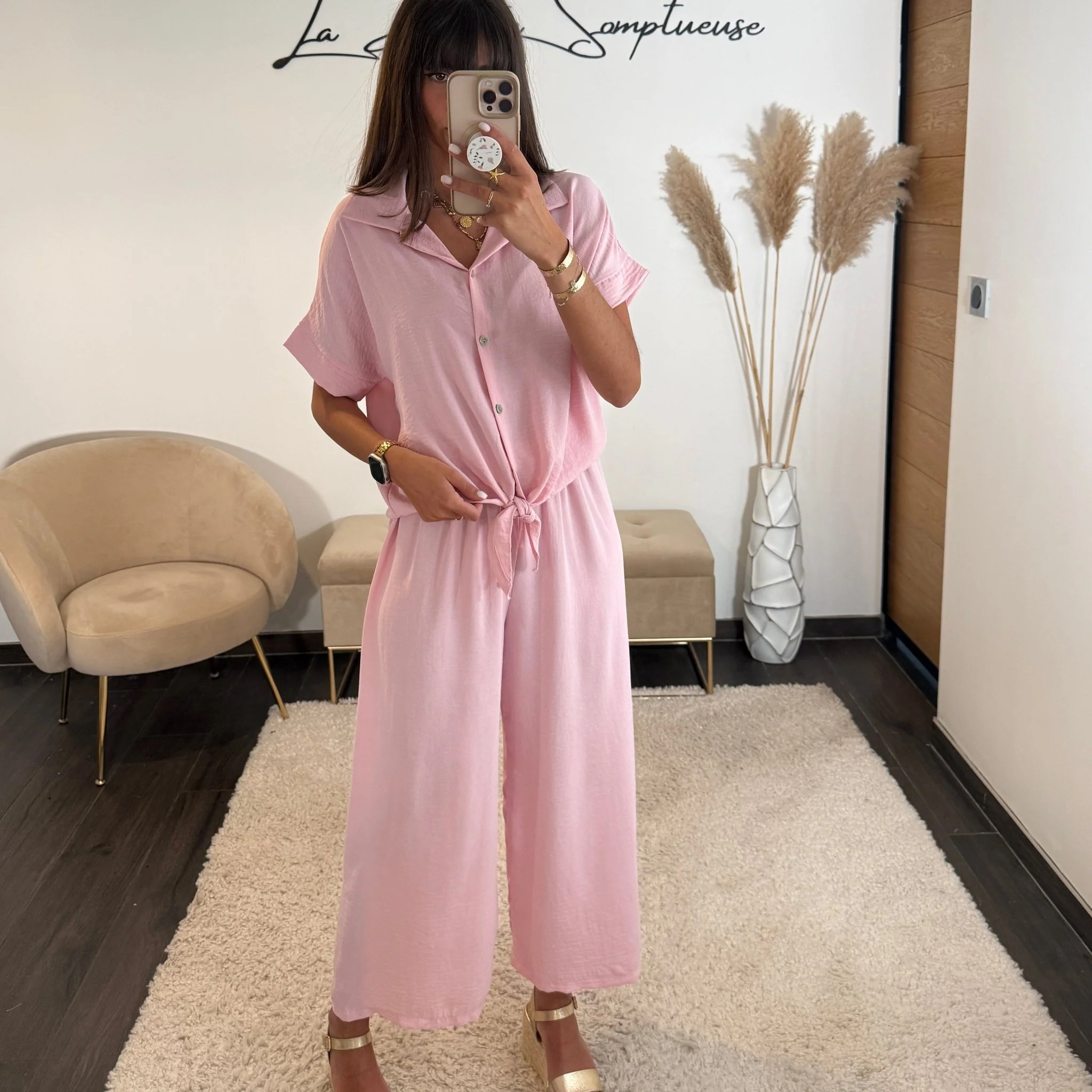ENSEMBLE ROSE MARCEAU