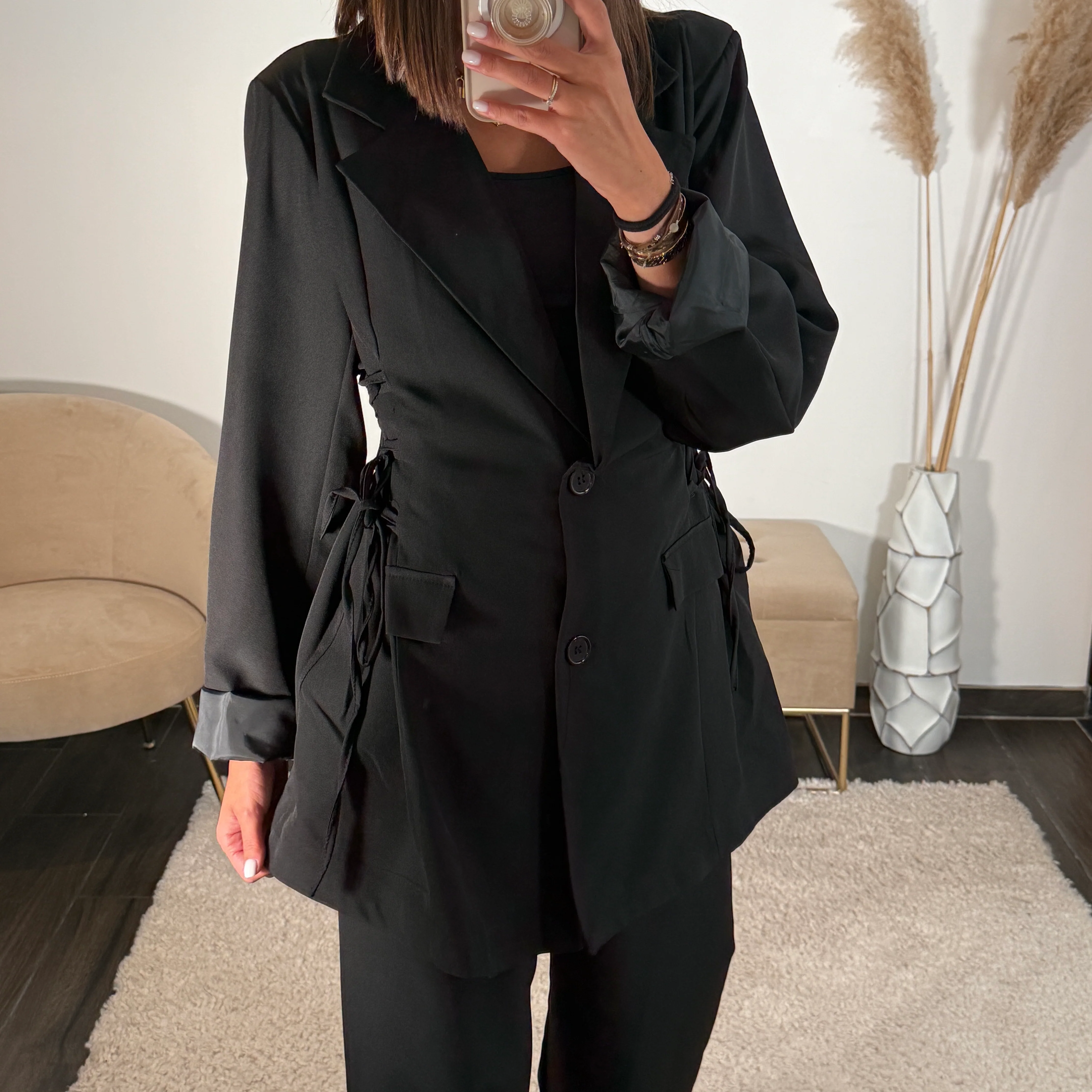 ENSEMBLE TAILLEUR NOIR ADAM - Image 2