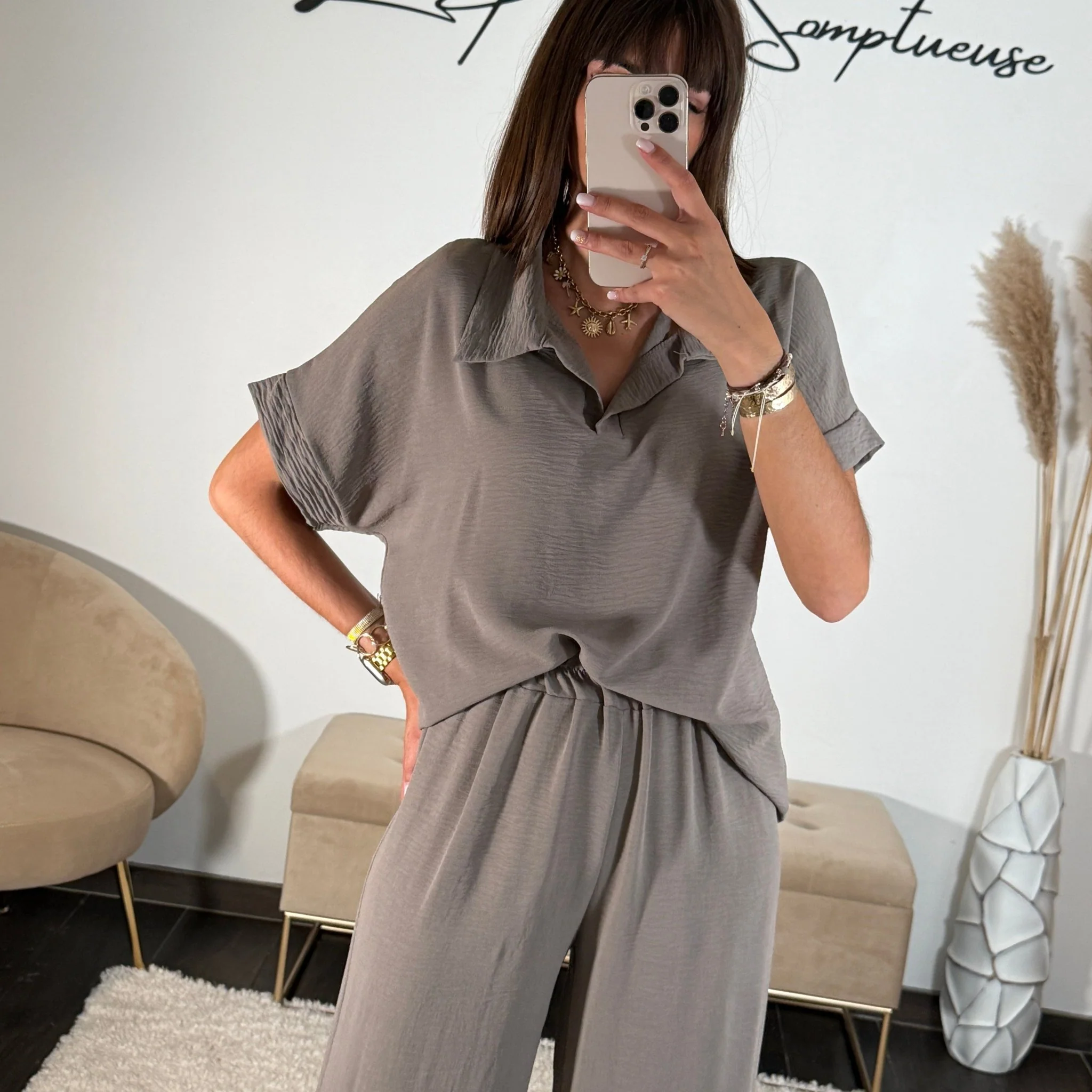 ENSEMBLE TAUPE LEON - Image 4
